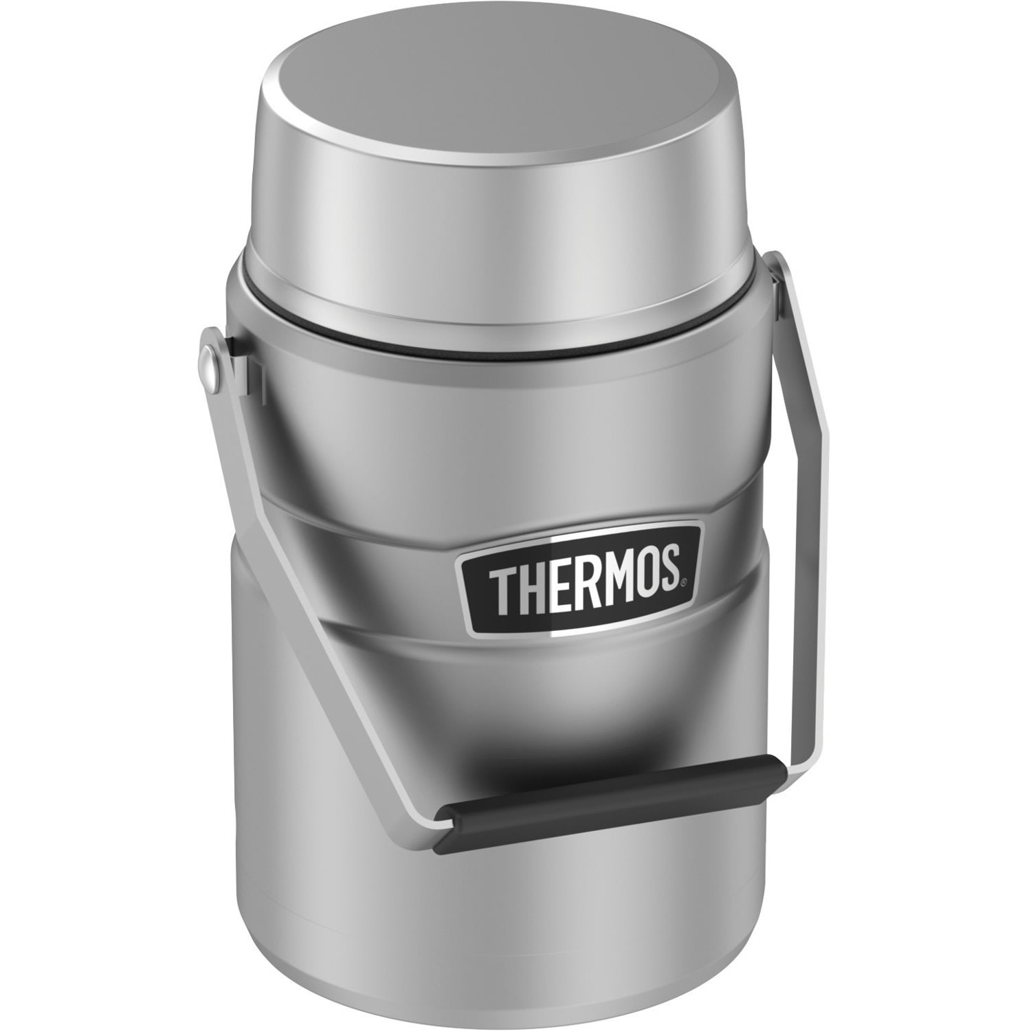 Thermos Stainless King Big Boss Food Jar 47Oz - Food Storage - Dishwasher Safe - Microwave Safe - Matte Stainless Steel - Stainless Steel Body - Image 4