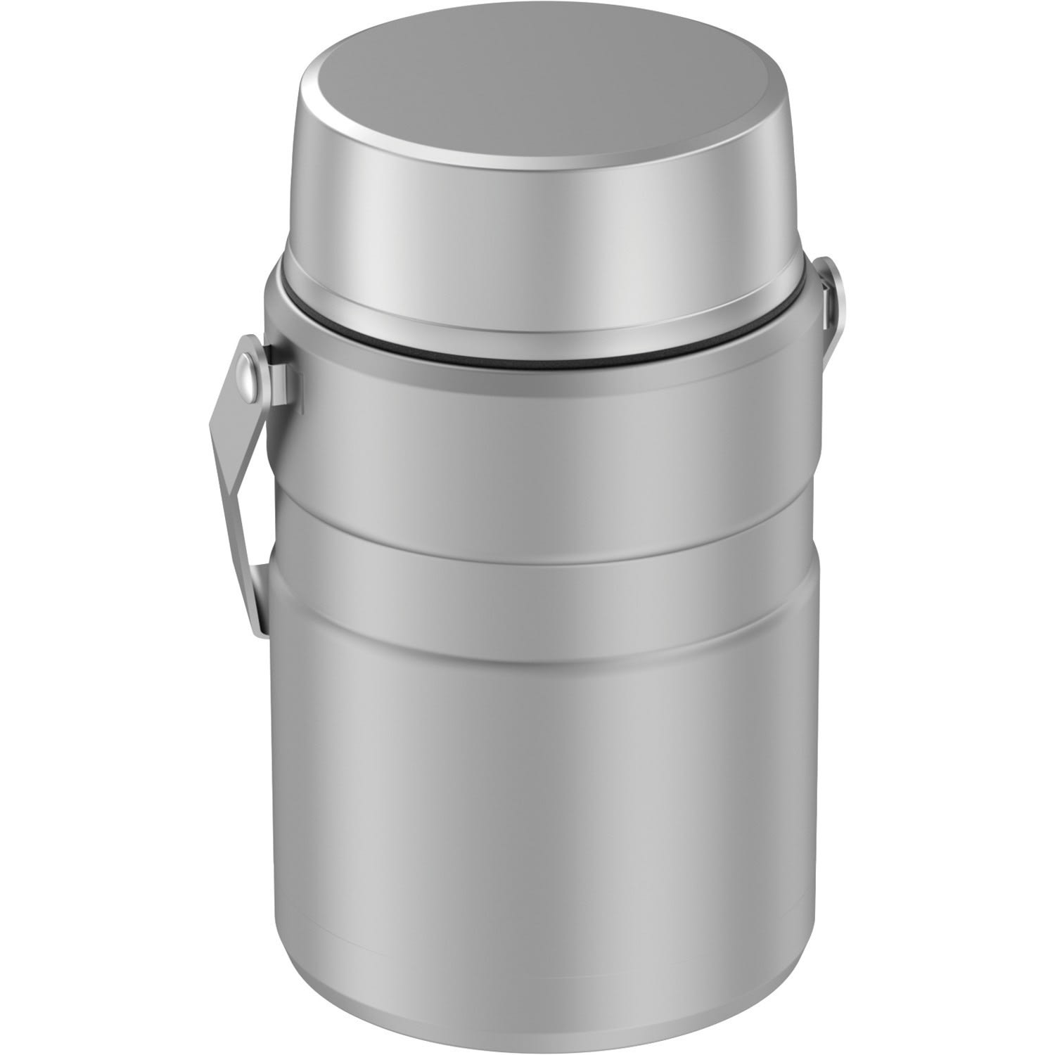 Thermos Stainless King Big Boss Food Jar 47Oz - Food Storage - Dishwasher Safe - Microwave Safe - Matte Stainless Steel - Stainless Steel Body - Image 5