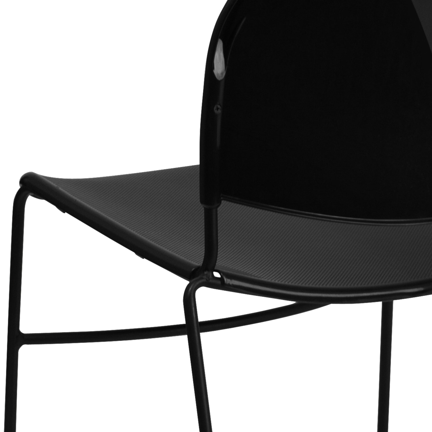 Flash Furniture HERCULES Plastic UltraCompact Stack Chair Black PopularChairscom Flash Furniture HERCULES Plastic Ultra Compact Stack Chair Black PopularChairscom