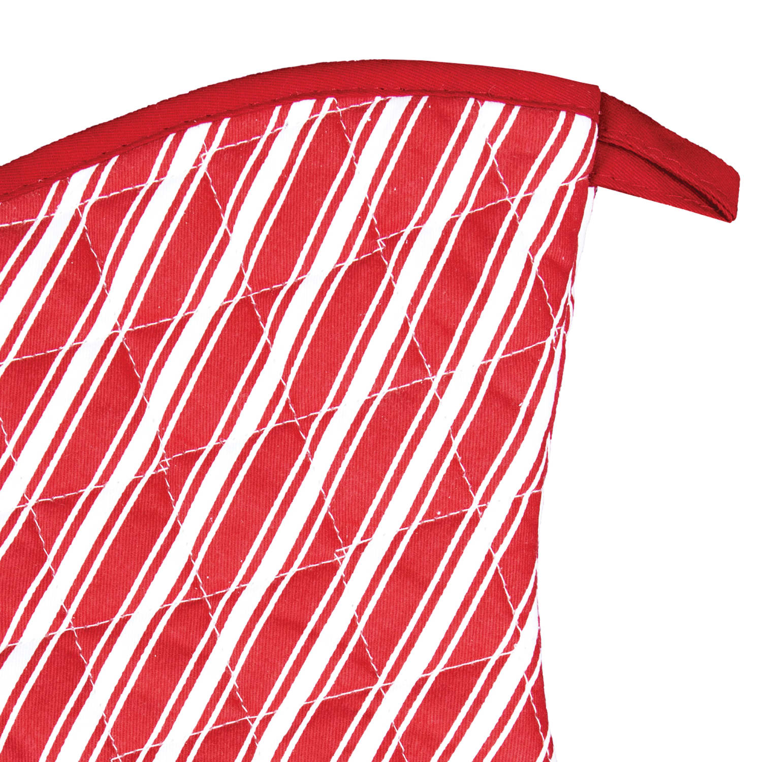 Better Houseware Striped Oven Mitt, 1 Size, Red - Image 3