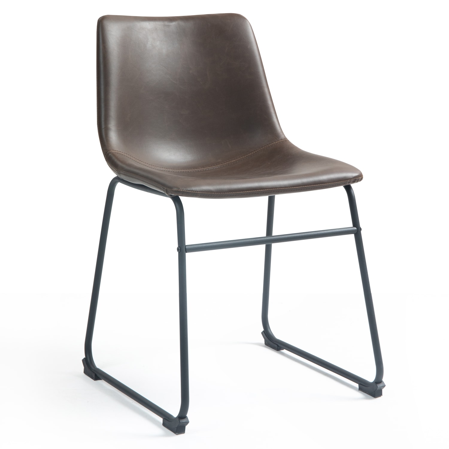 Glamour Home Adan Dining Chairs, Dark Brown, Set Of 2 Chairs - Image 4