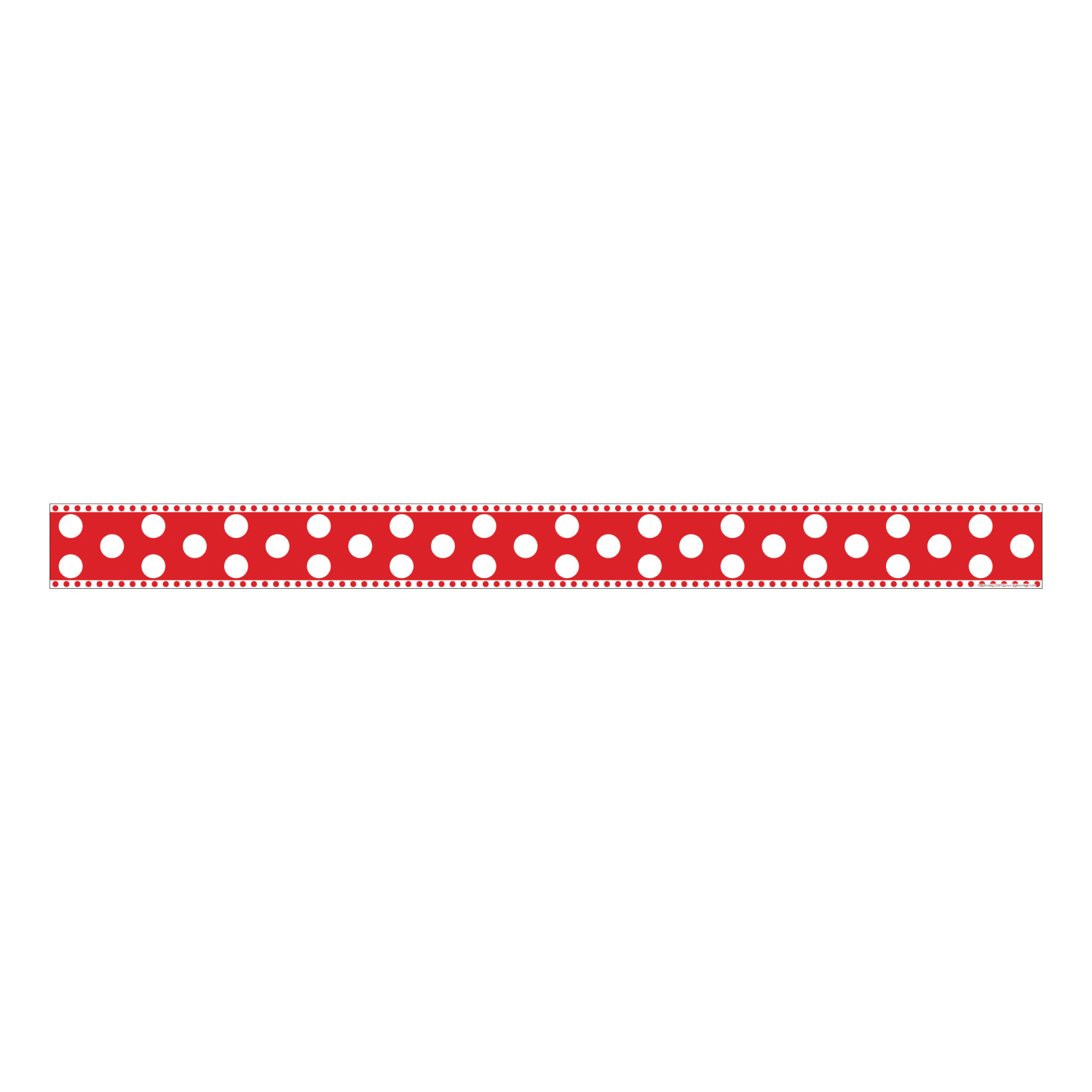 Barker Creek Double-Sided Border Strips, 3in x 35in, Dots, Set Of 24 - Image 4