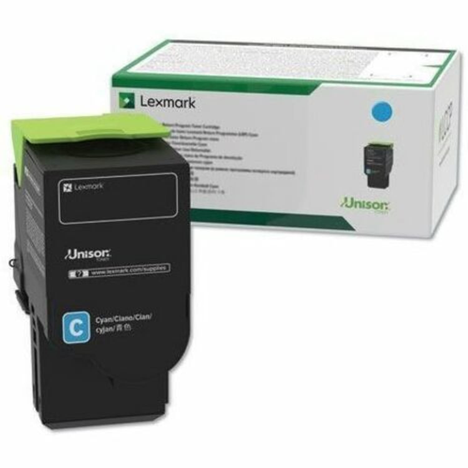 Lexmark C241XC0 Cyan Extra-High Yield Return Program Toner Cartridge - Image 3