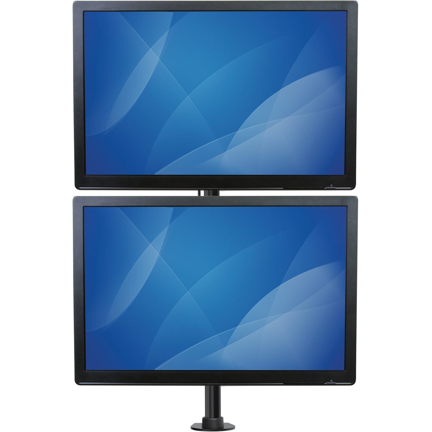 StarTech.com Desk Mount Dual Monitor Mount - Vertical - Steel Dual Monitor Arm - For VESA Mount Monitors up to 27in - Adjustable (ARMDUALV) - Image 3
