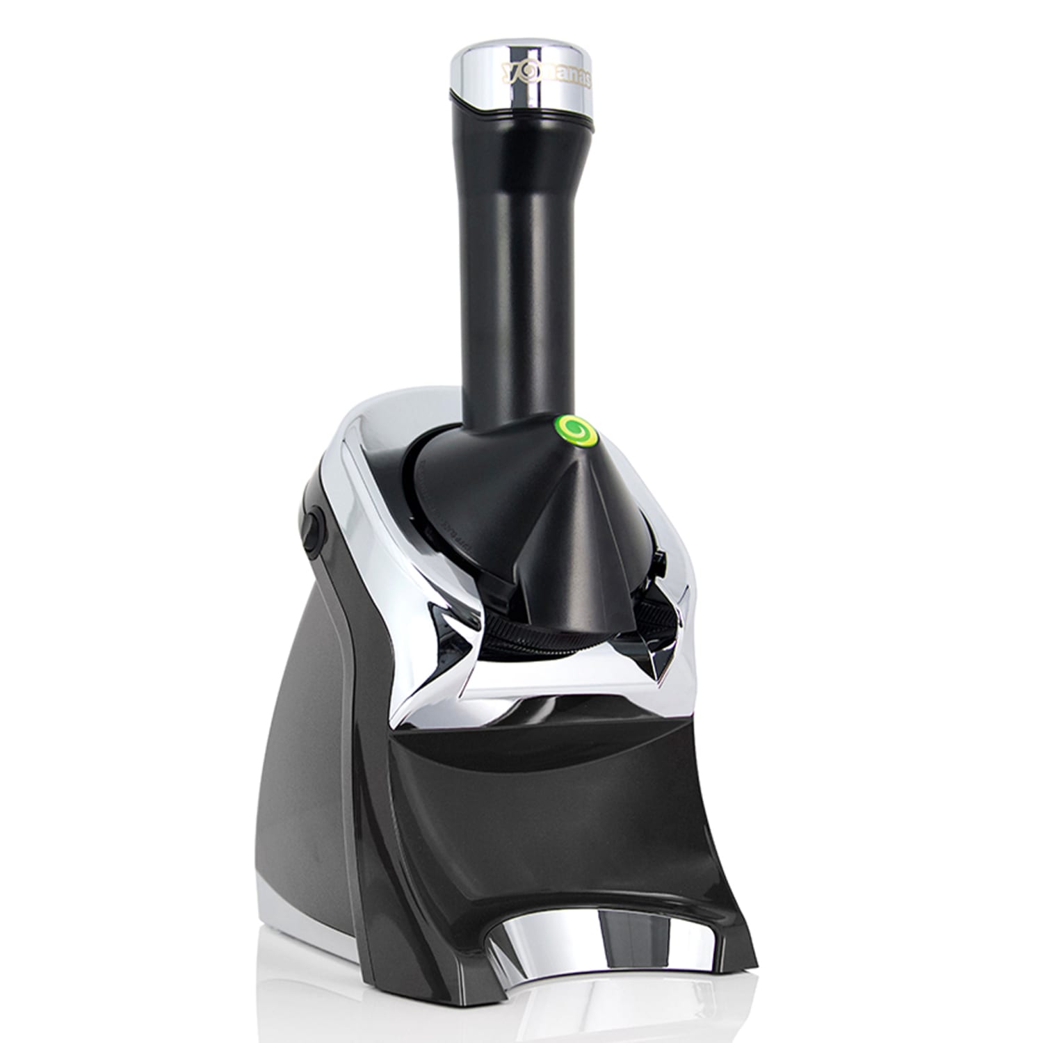 Edgecraft Yonanas Deluxe Non-Dairy Frozen Fruit Soft Serve Dessert Maker, 10-1/4in x 15-5/8in x 6-1/2in, Black - Image 6