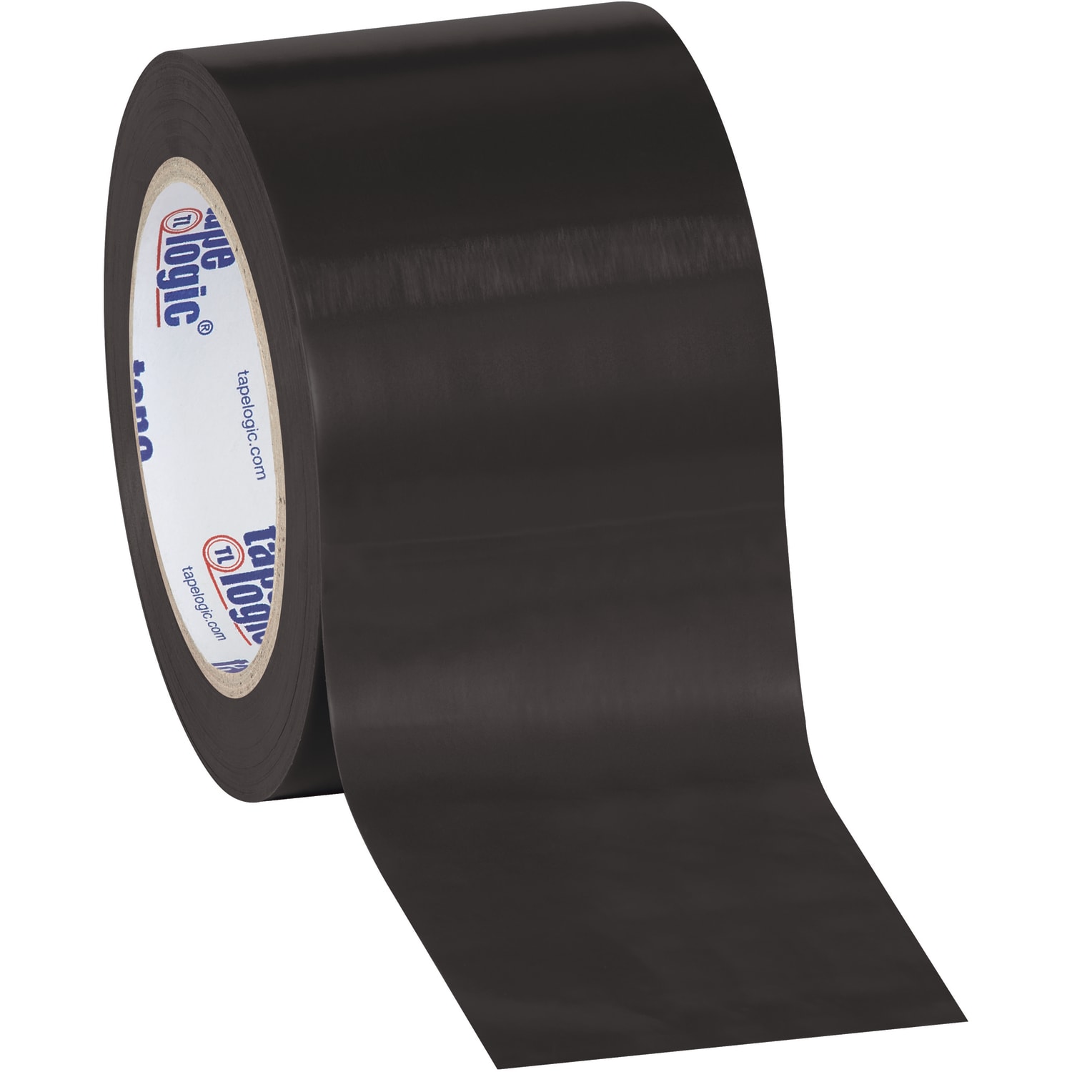 BOX Packaging Solid Vinyl Safety Tape, 3in Core, 3in x 36 Yd., Black, Case Of 3 - Image 3