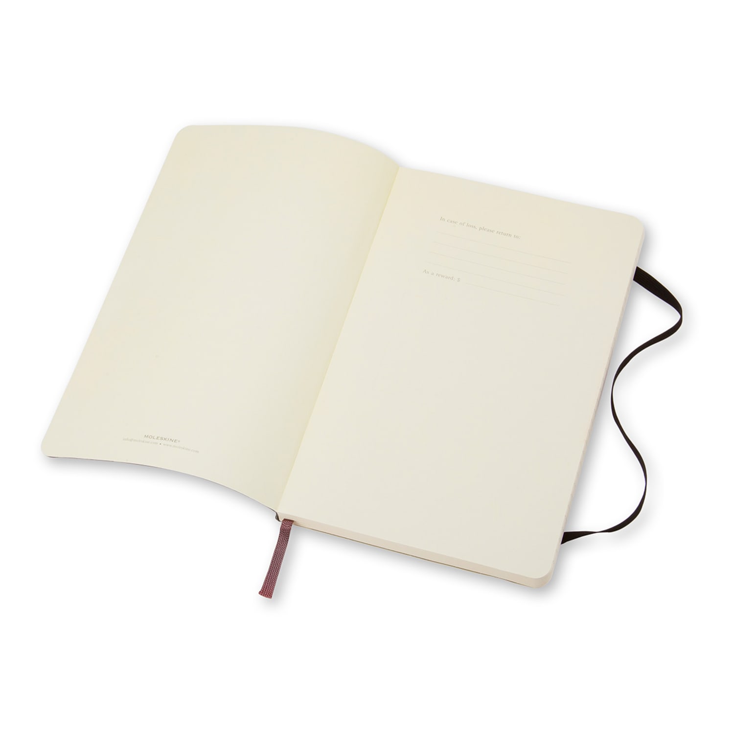 Moleskine Classic Soft Cover Notebook, 3-1/2in x 5-1/2in, Ruled, 192 Pages, Black - Image 4