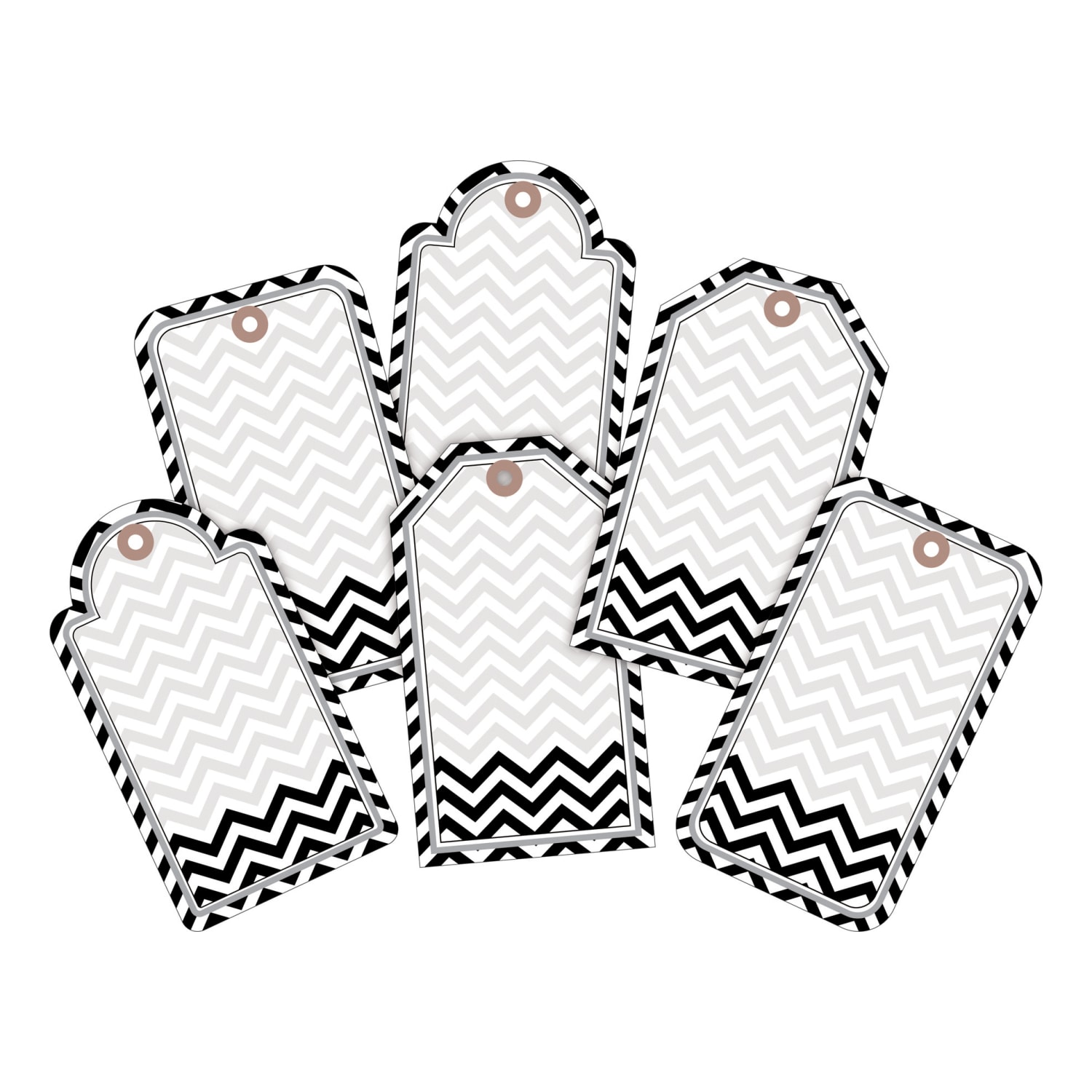 Chevron Black/White