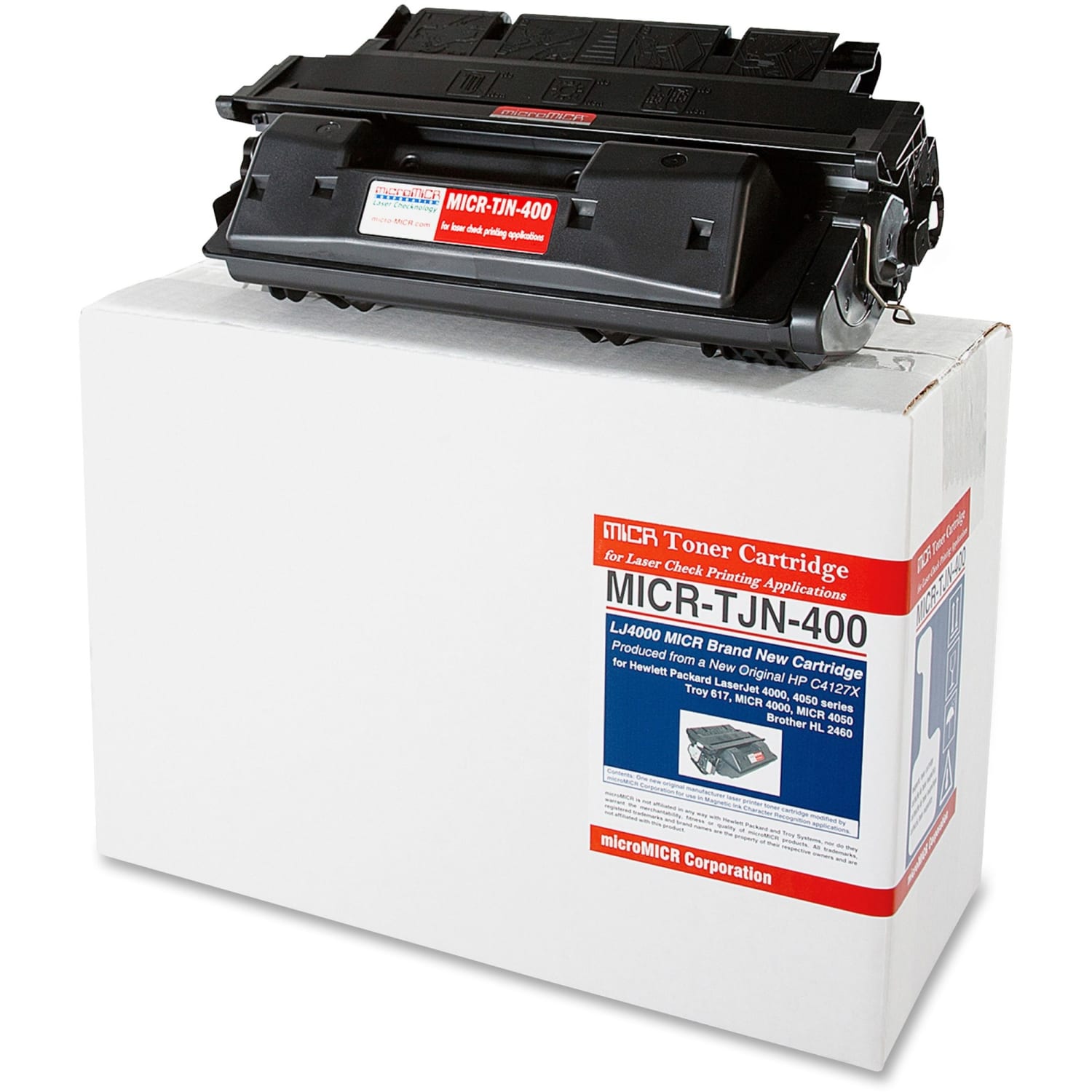 MicroMICR Remanufactured Black High Yield Toner Cartridge Replacement For HP 400, C4127X, TJN-400 - Image 3