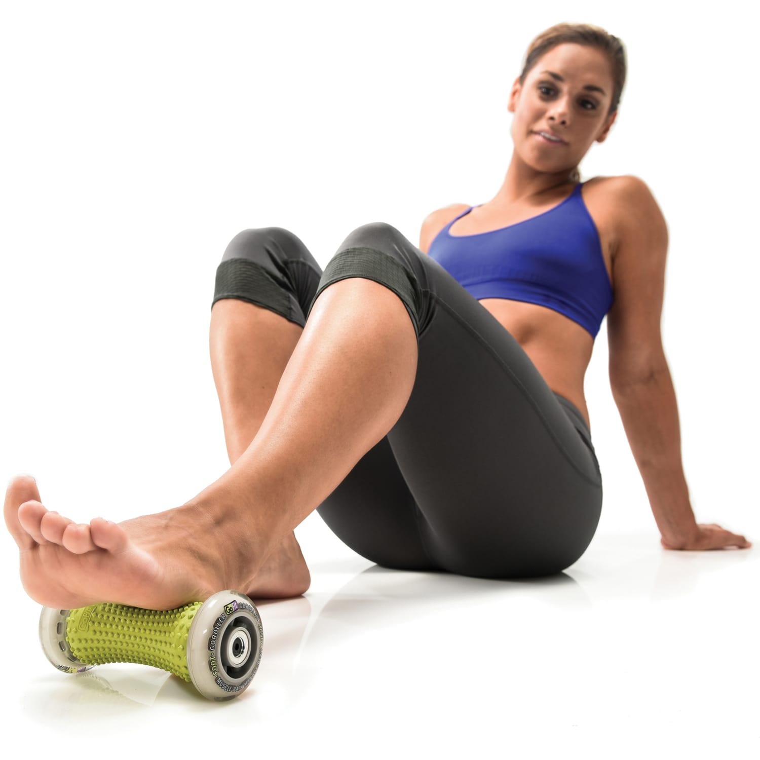 GoFit Foot and Hand Massage Roller - Rubber - Image 4