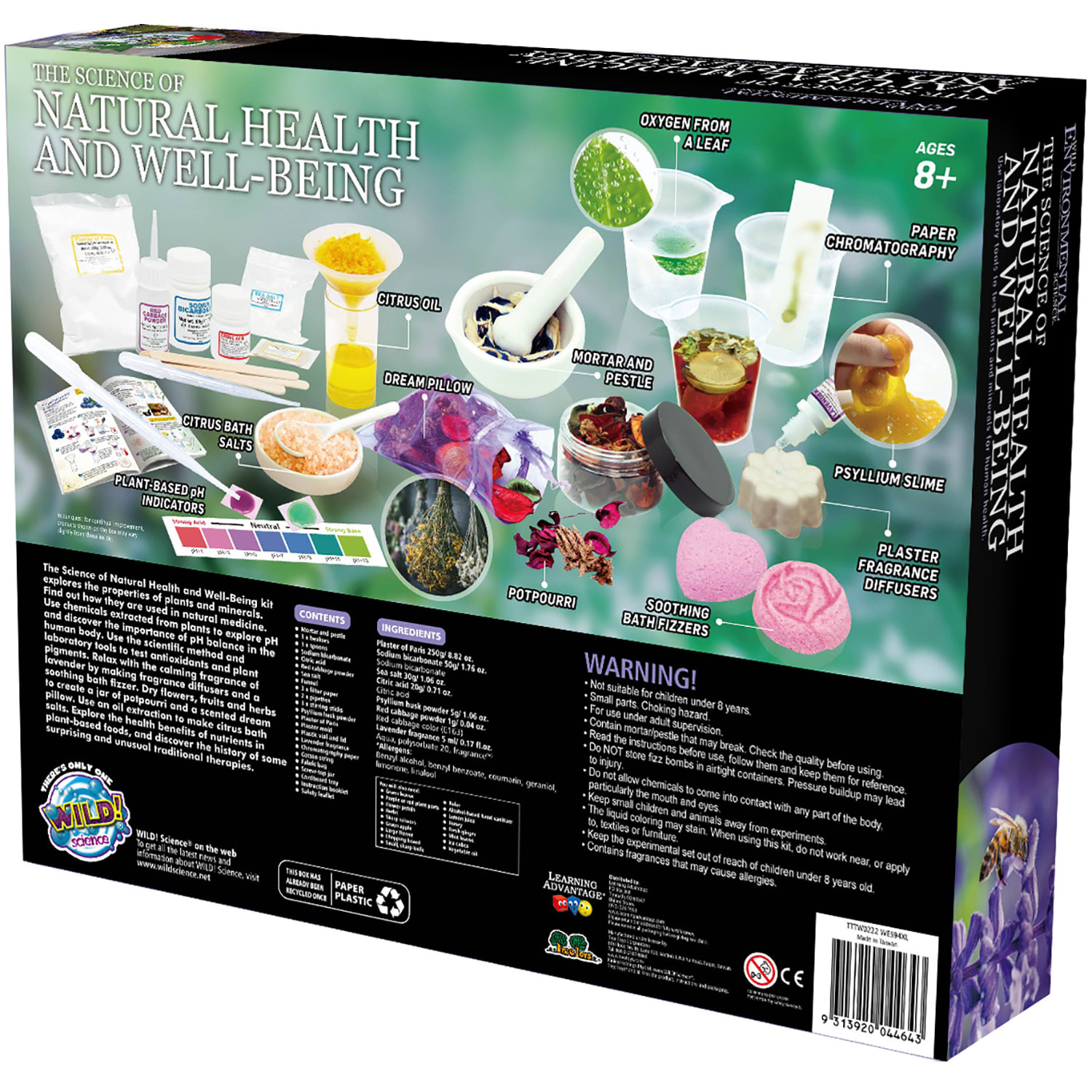 Wild Environmental Science Natural Health And Well-Being STEM Kit, Grade 3+ - Image 3