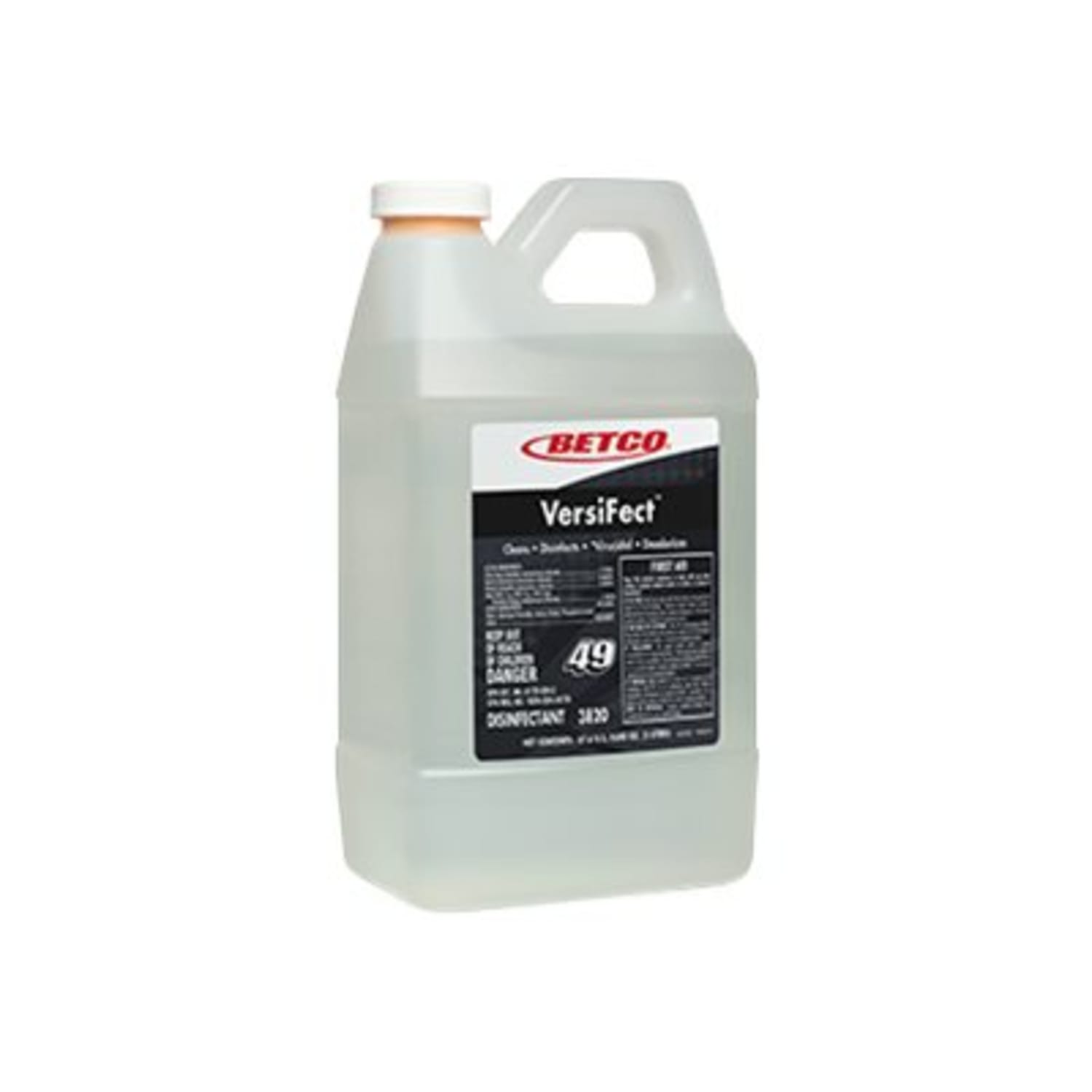 Betco VersiFect 3 In-1 Disinfectant, 67.6 Oz Bottle, Case Of 4 - Image 3