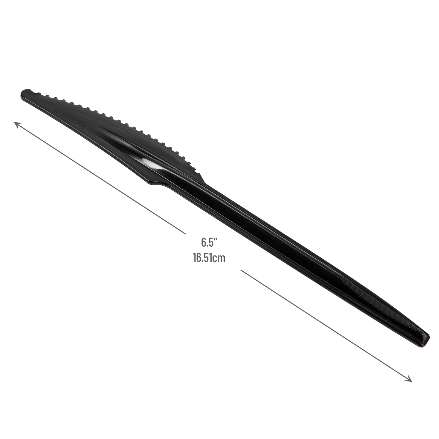 Mind Reader Knife Refill for CUTDISPBK-BLK Cutlery Storage, 1/5inH x 3/4inW x 6-1/2inL, Black,100pcs - Image 4