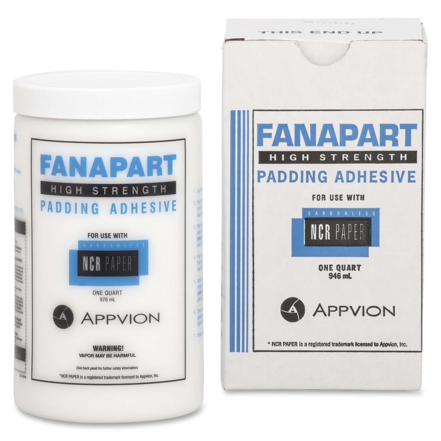 NCR Paper Fanapart Padding Adhesive, 1 Quart - Image 4