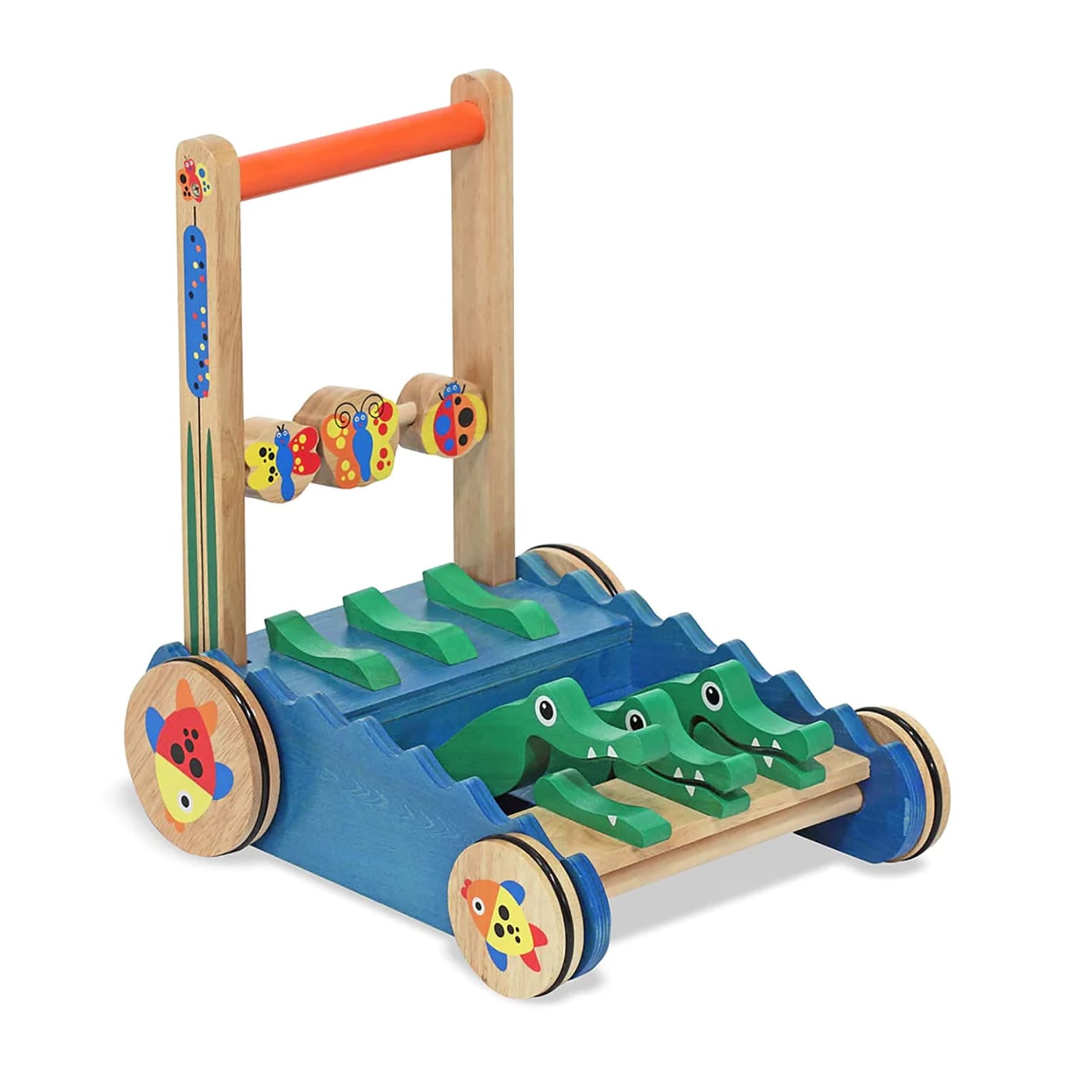 Melissa & Doug Chomp And Clack Alligator Push Toy