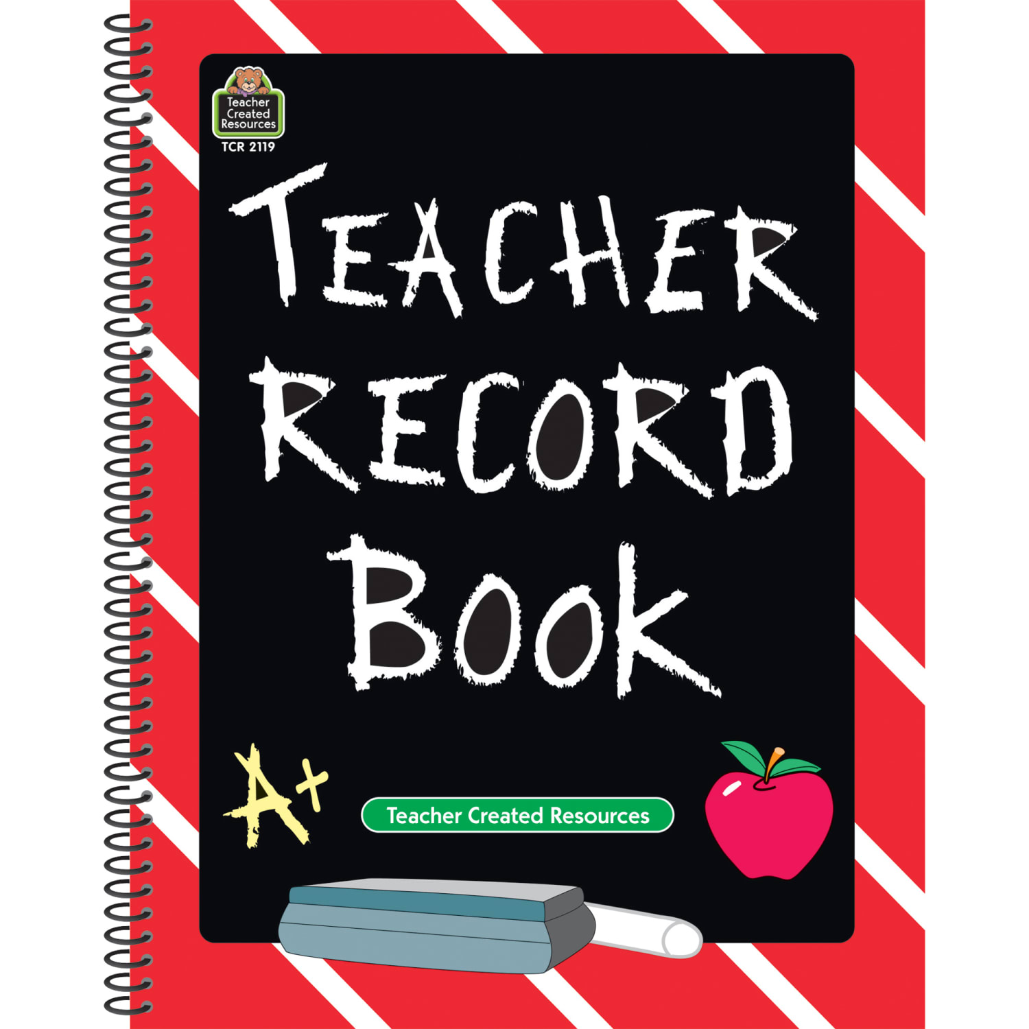 Teacher Created Resources Chalkboard Teacher Record Books, Pack Of 6 Books - Image 3