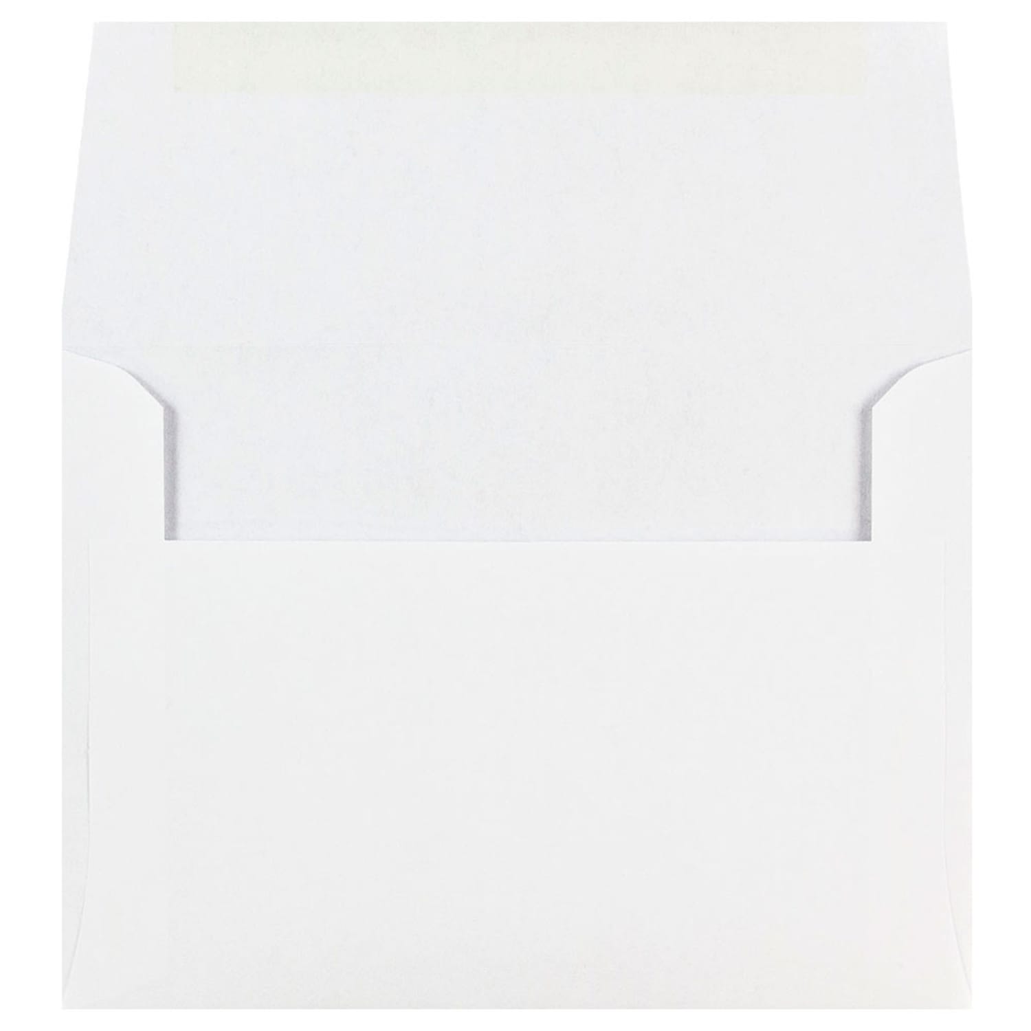 JAM Paper Booklet Invitation Envelopes, A6, Gummed Seal, White, Pack Of 100 Envelopes - Image 3