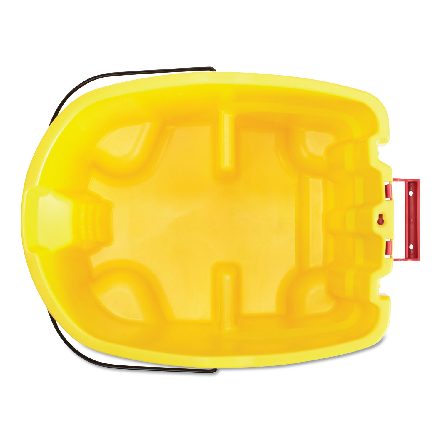 Rubbermaid Commercial WaveBrake 2.0 Bucket, 8.75 gal, Plastic, Yellow - Image 3