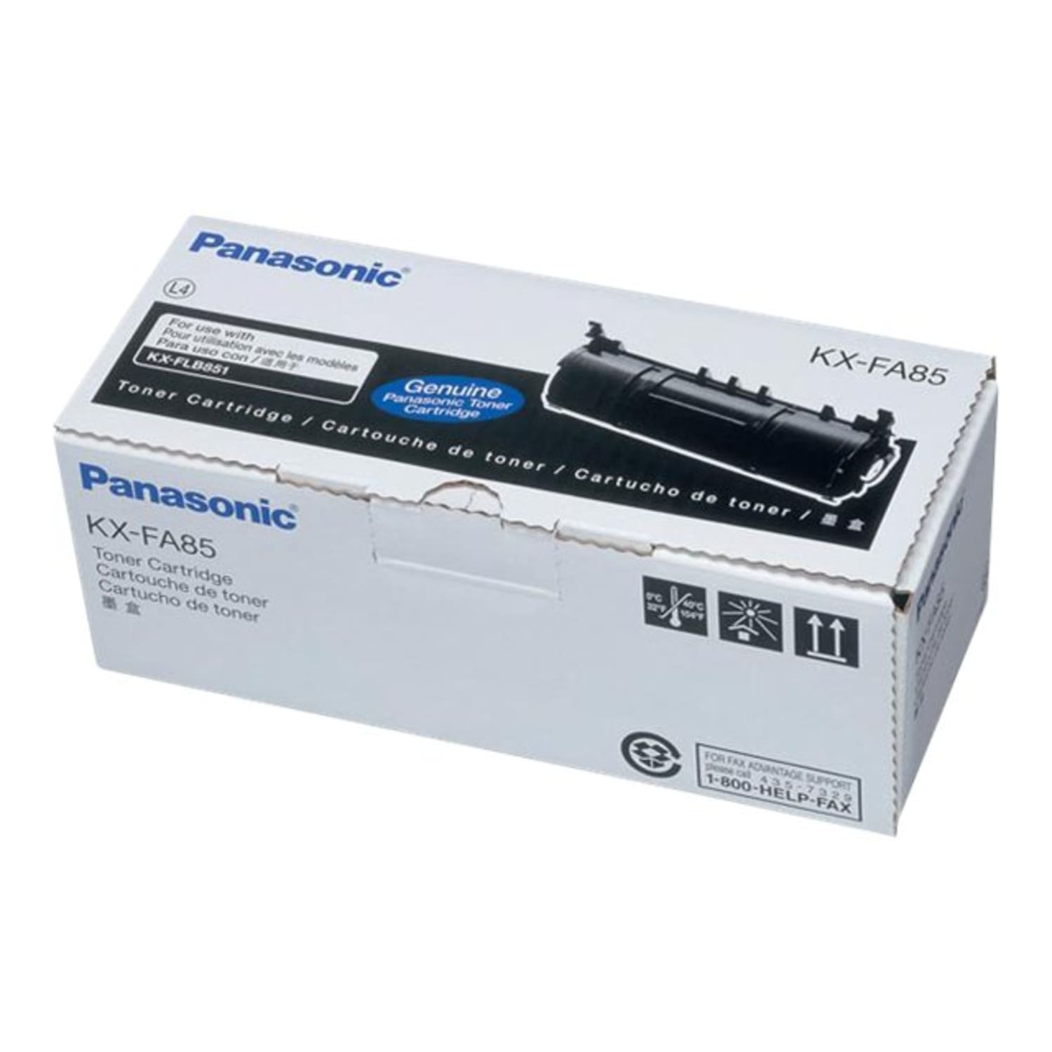 Panasonic KX-FA83 Black Fax Toner Cartridge - Image 3