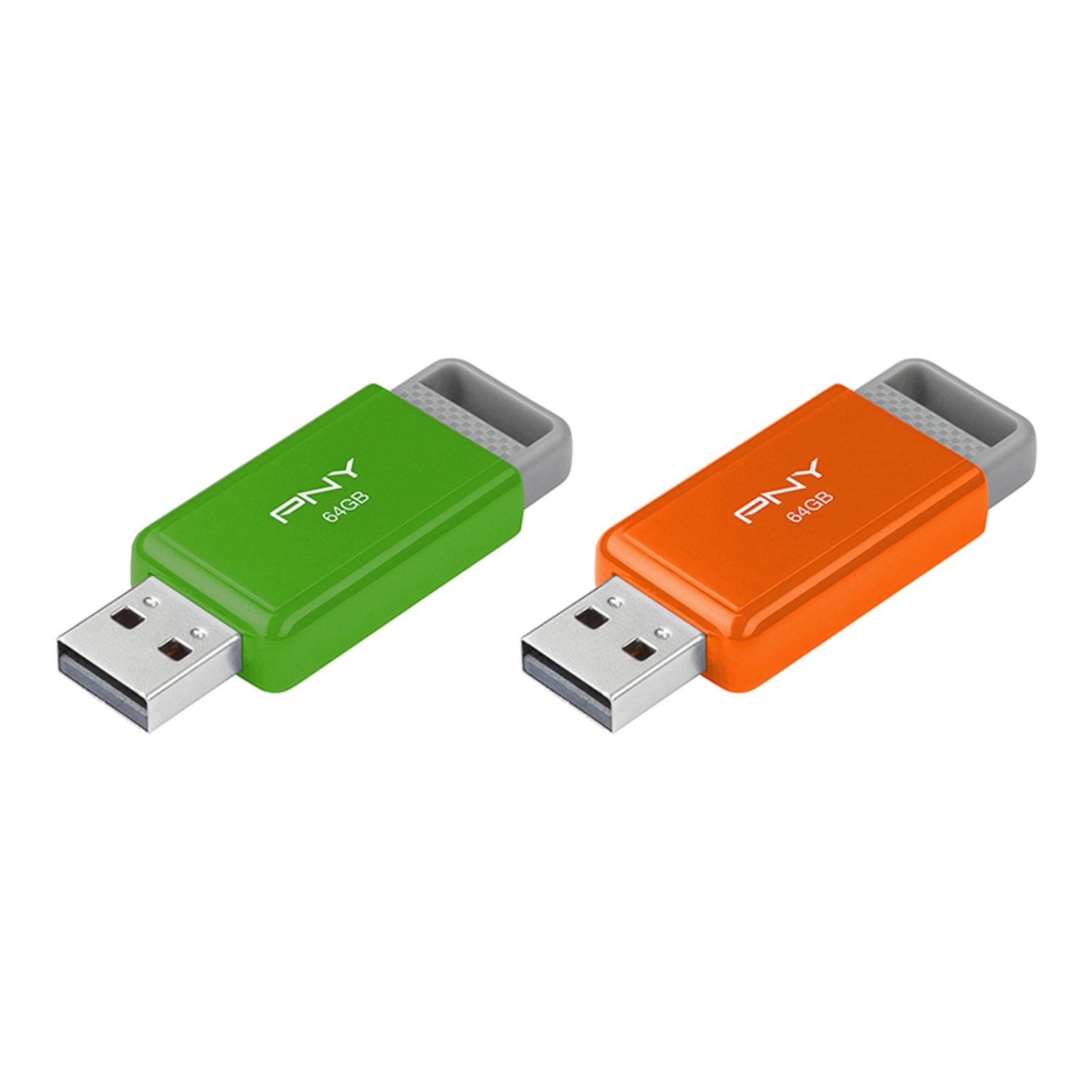 PNY USB 2.0 Flash Drives, 64GB, Pack Of 2 Flash Drives - Image 3
