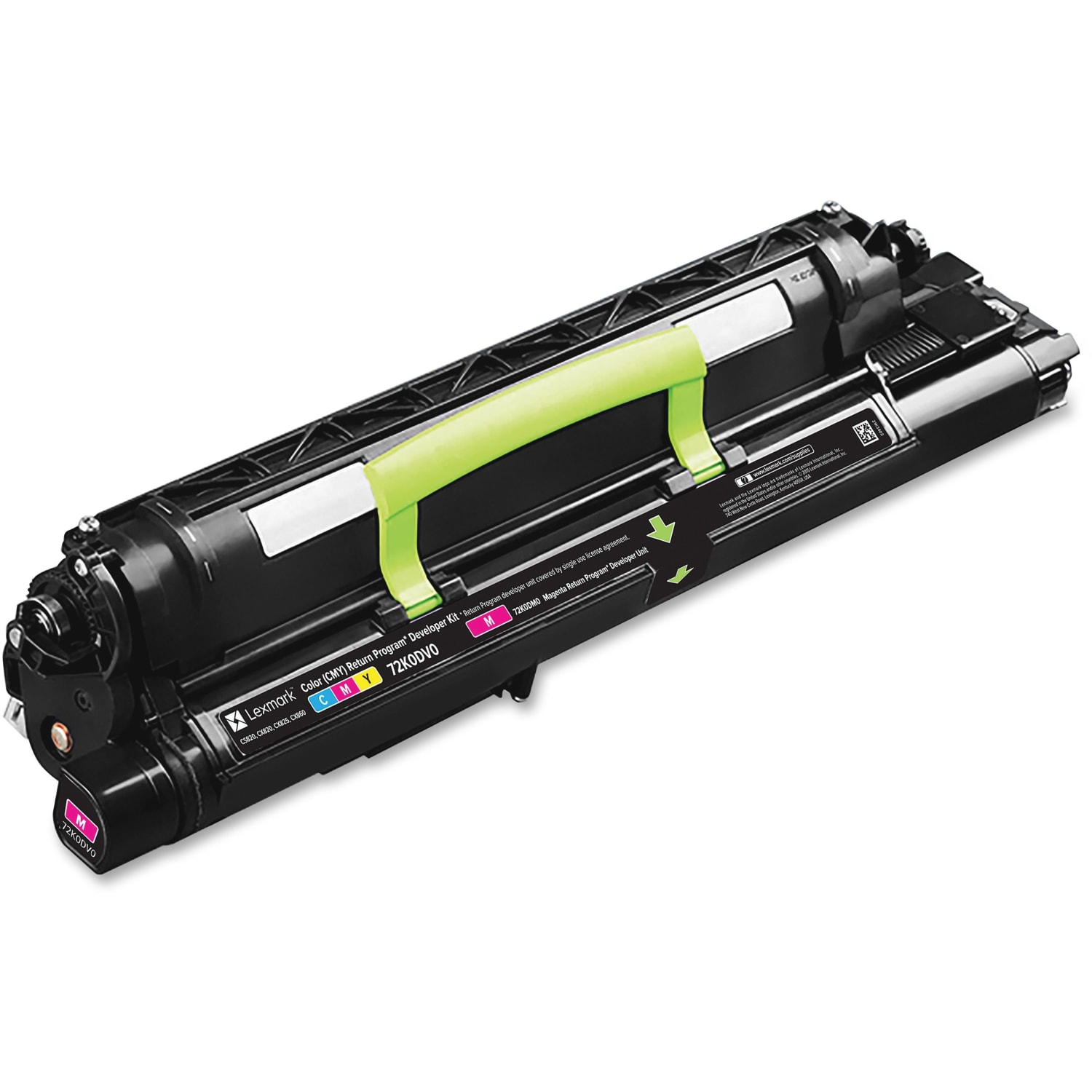 Lexmark Return Program Developer Unit, Magenta (72K0DM0) - Image 3