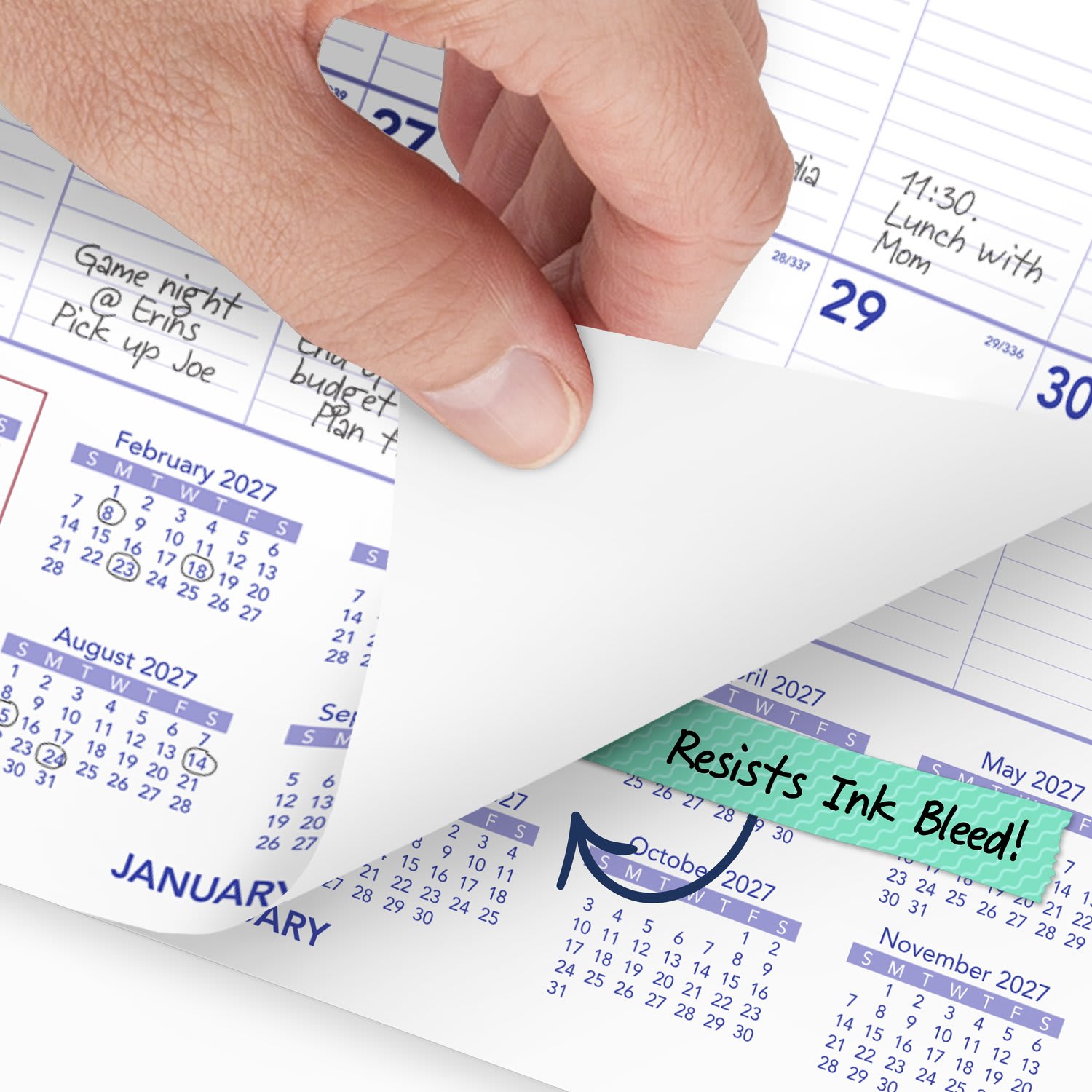 AT-A-GLANCE 2027 Monthly Wall Calendar, Large, 15 1/2in x 22 3/4in - Image 3