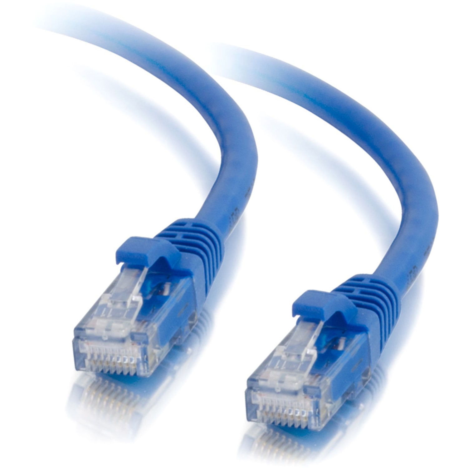 C2G-150ft Cat5e Snagless Unshielded (UTP) Network Patch Cable - Blue - Category 5e for Network Device - RJ-45 Male - RJ-45 Male - 150ft - Blue - Image 5