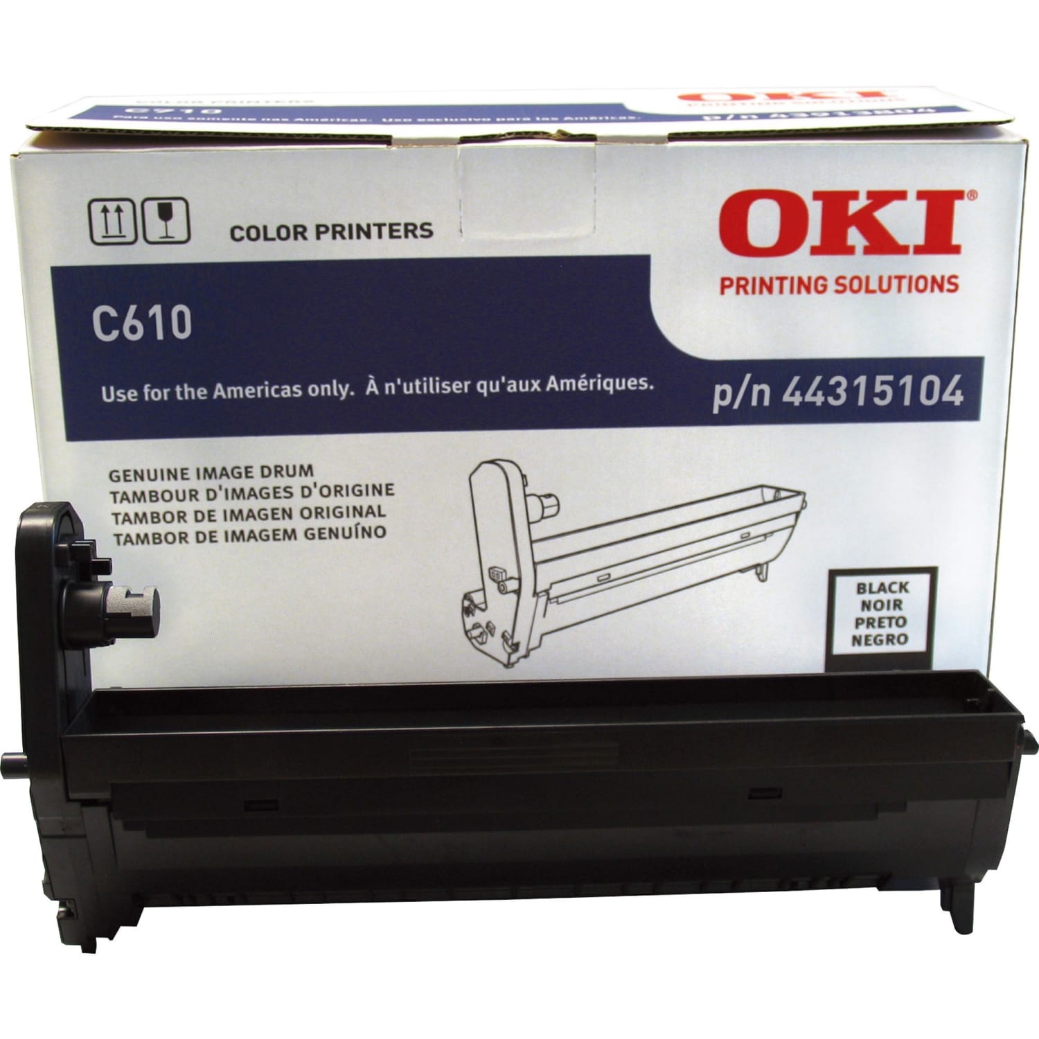 Oki Data (44315104) Black Drum Cartridge - Image 4