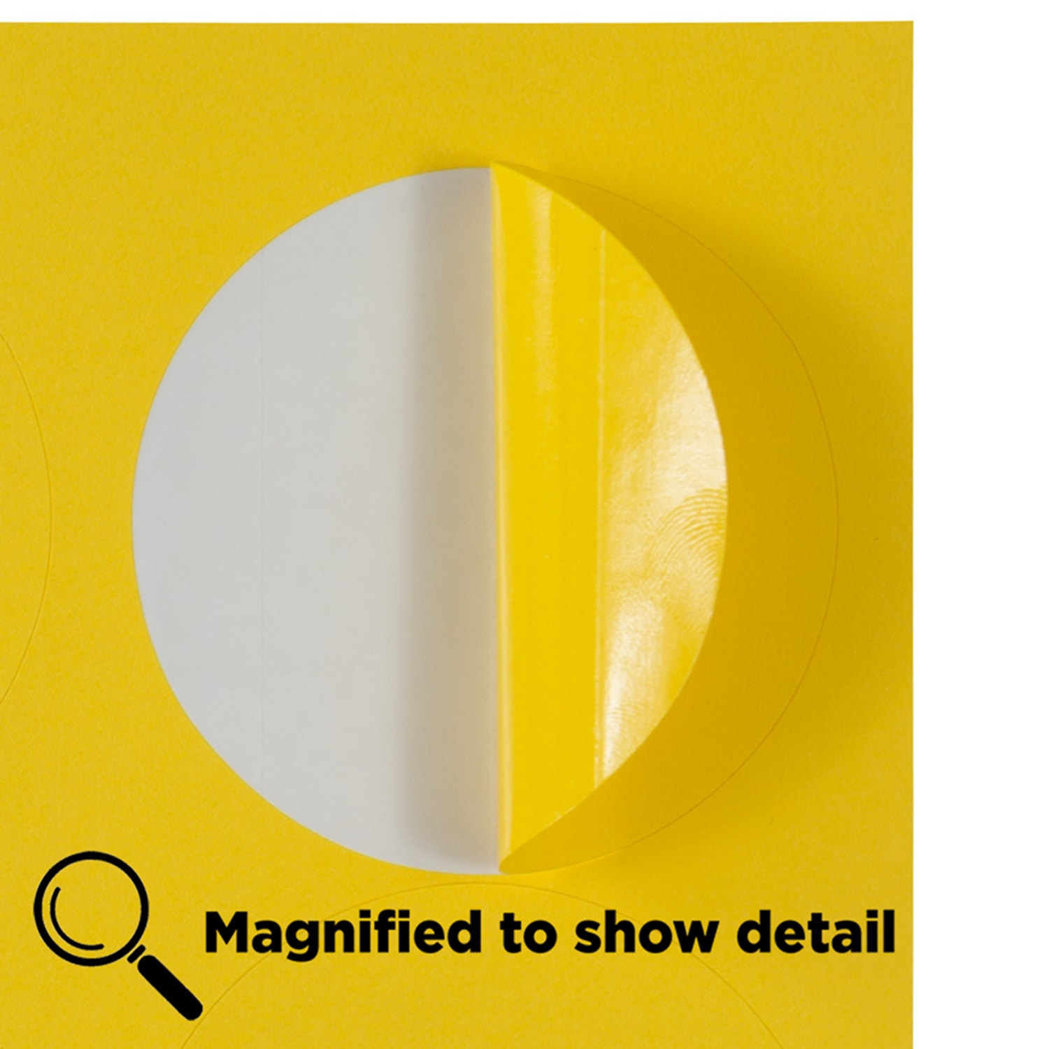 JAM Paper Circle Labels, 2-1/2in, Yellow, Pack Of 120 Labels - Image 5