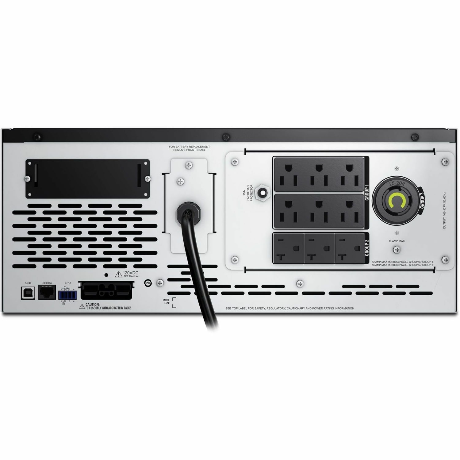 APC by Schneider Electric Smart-UPS X 2000VA Rack/Tower LCD 100-127V - 4U Rack-mountable - 3 Hour Recharge - SMX2000LV - Image 5