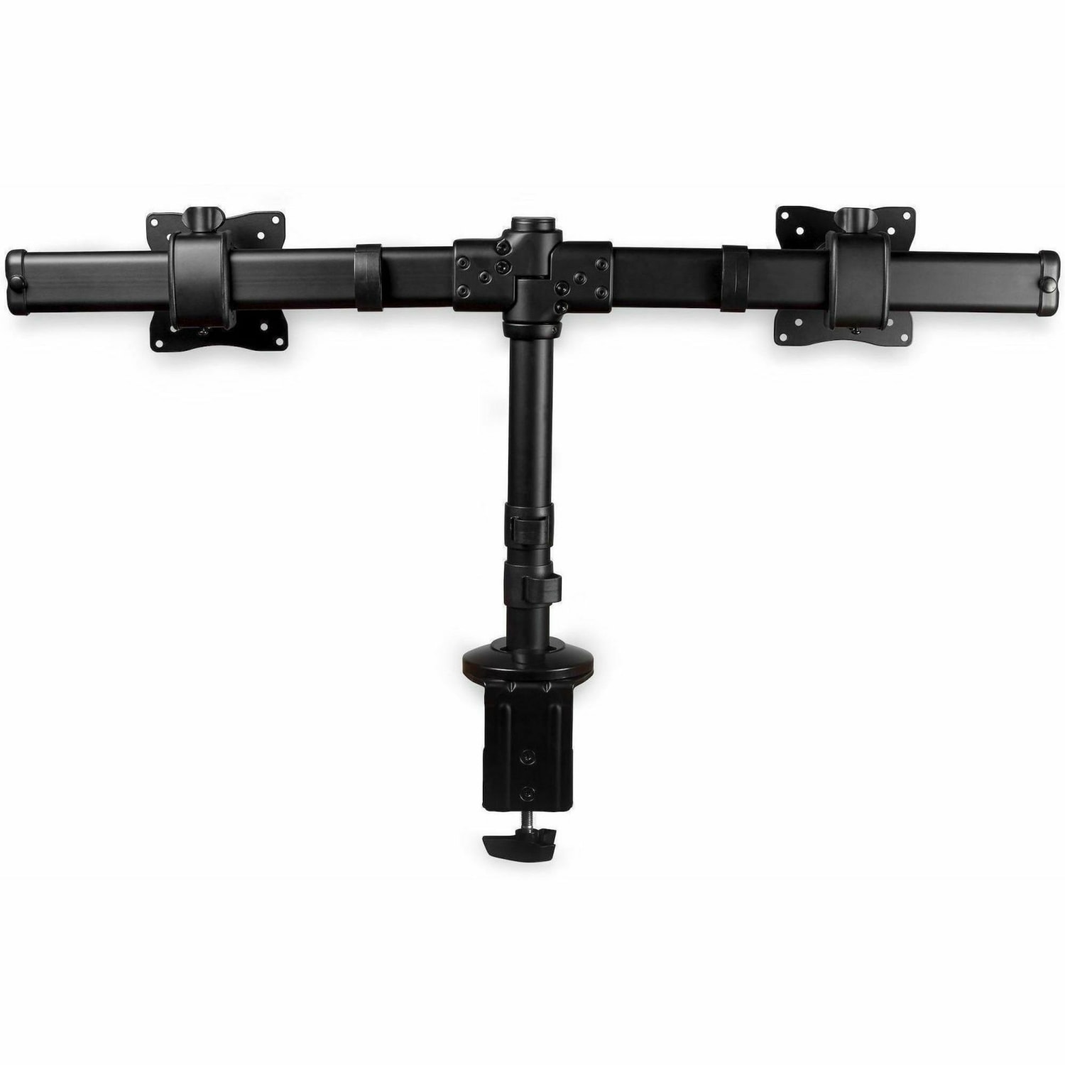 StarTech.com Desk-Mount Dual-Monitor Arm, For up to 27in(17.6lb/8kg) Monitors, Low Profile Design, Clamp/Grommet Mount, Dual Monitor Mount - Image 4