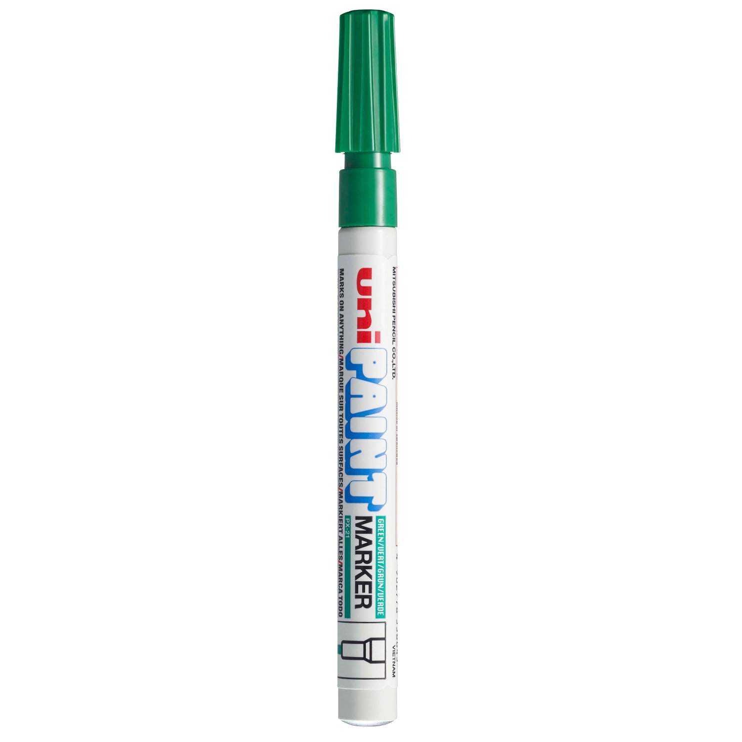 Uni-Paint Markers, Fine Point, Green, Pack Of 12 - Image 4
