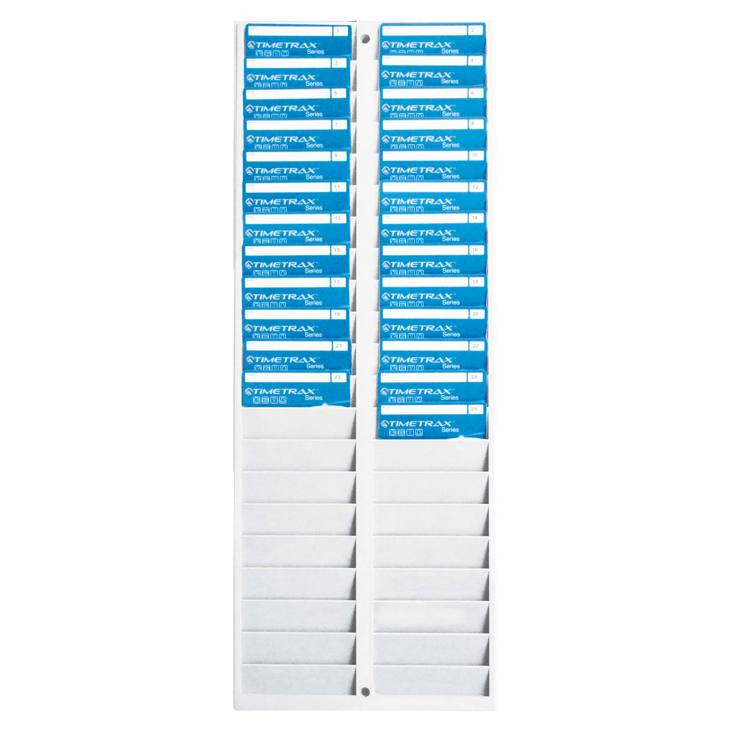 Pyramid Employee Badge Rack, Gray - Image 3
