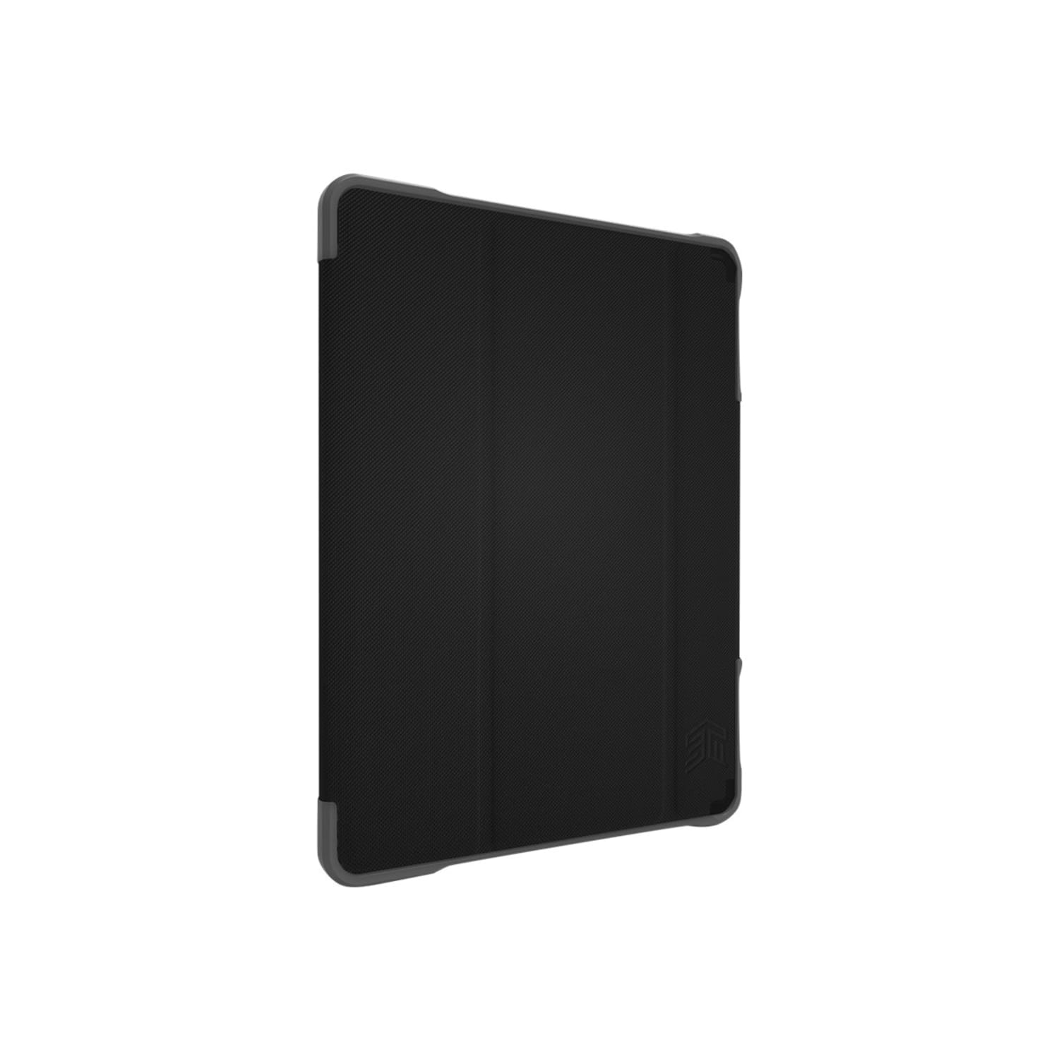 STM dux Plus Duo - Flip cover for tablet - polycarbonate, thermoplastic polyurethane (TPU) - black - for Apple 10.2-inch iPad (7th generation) - Image 4