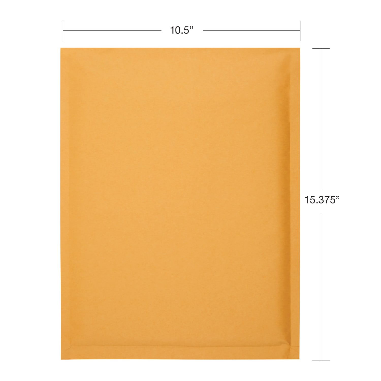 Office Depot Brand Self-Sealing Bubble Mailers, Size 5, 10 1/2in x 15in, Pack Of 12 - Image 4