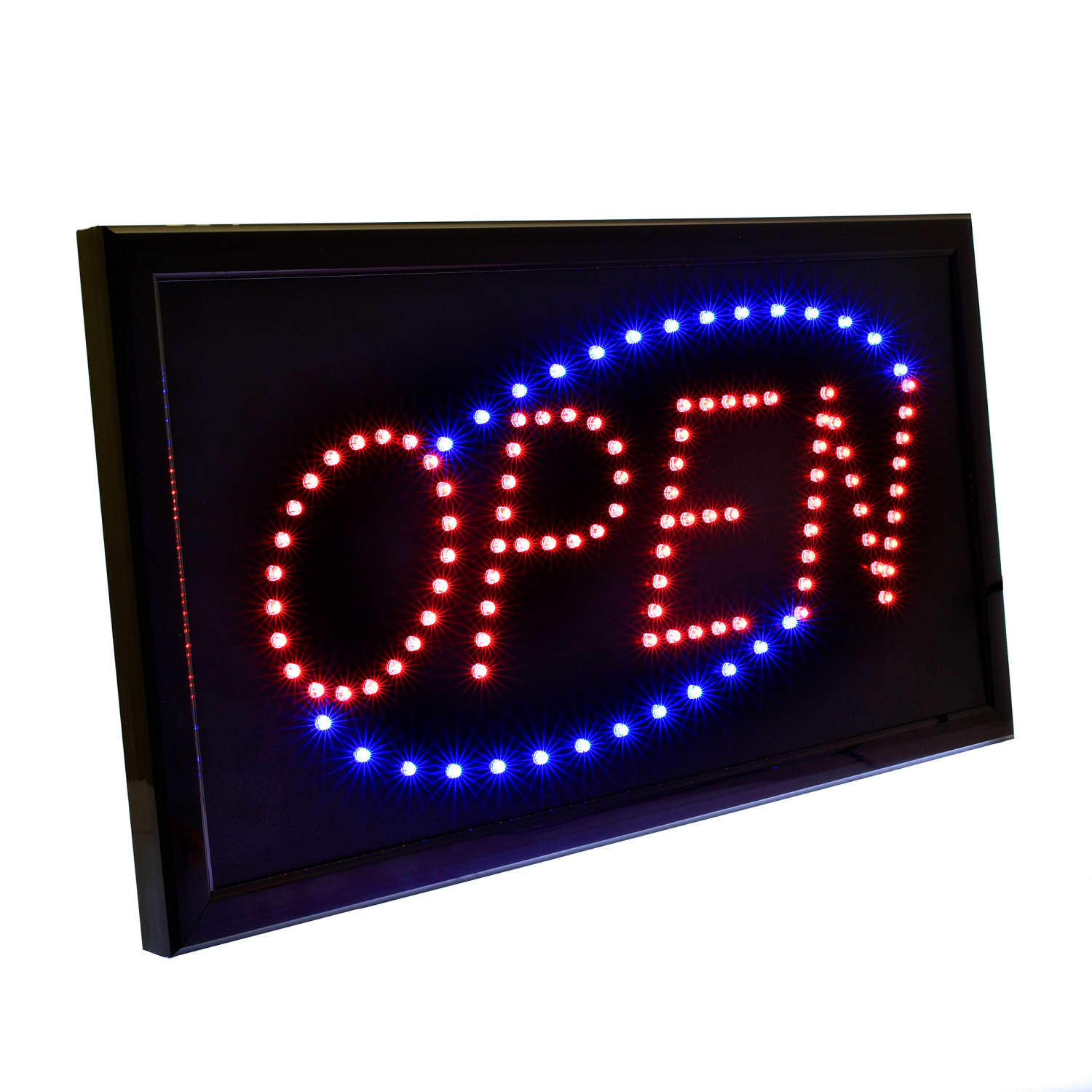 Alpine LED Rectangular Signs, 10in x 19in x 1in, Open, Pack Of 2 Signs - Image 4