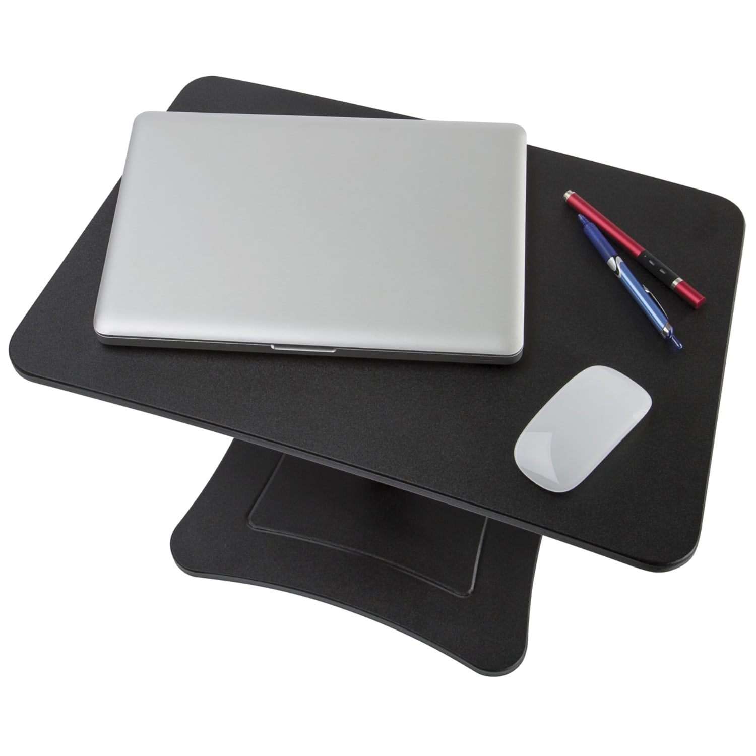 Victor High Rise Collection Height-Adjustable Wood Laptop Desk Riser, 15 1/4inH x 21inW x 13inD, Black - Image 5