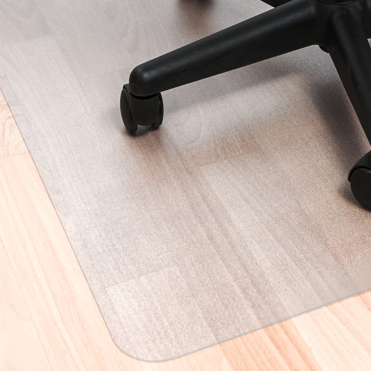 Ecotex BioPlus Polycarbonate Chair Mat for Hard Floors  - 35in x 47in, Clear - Image 5