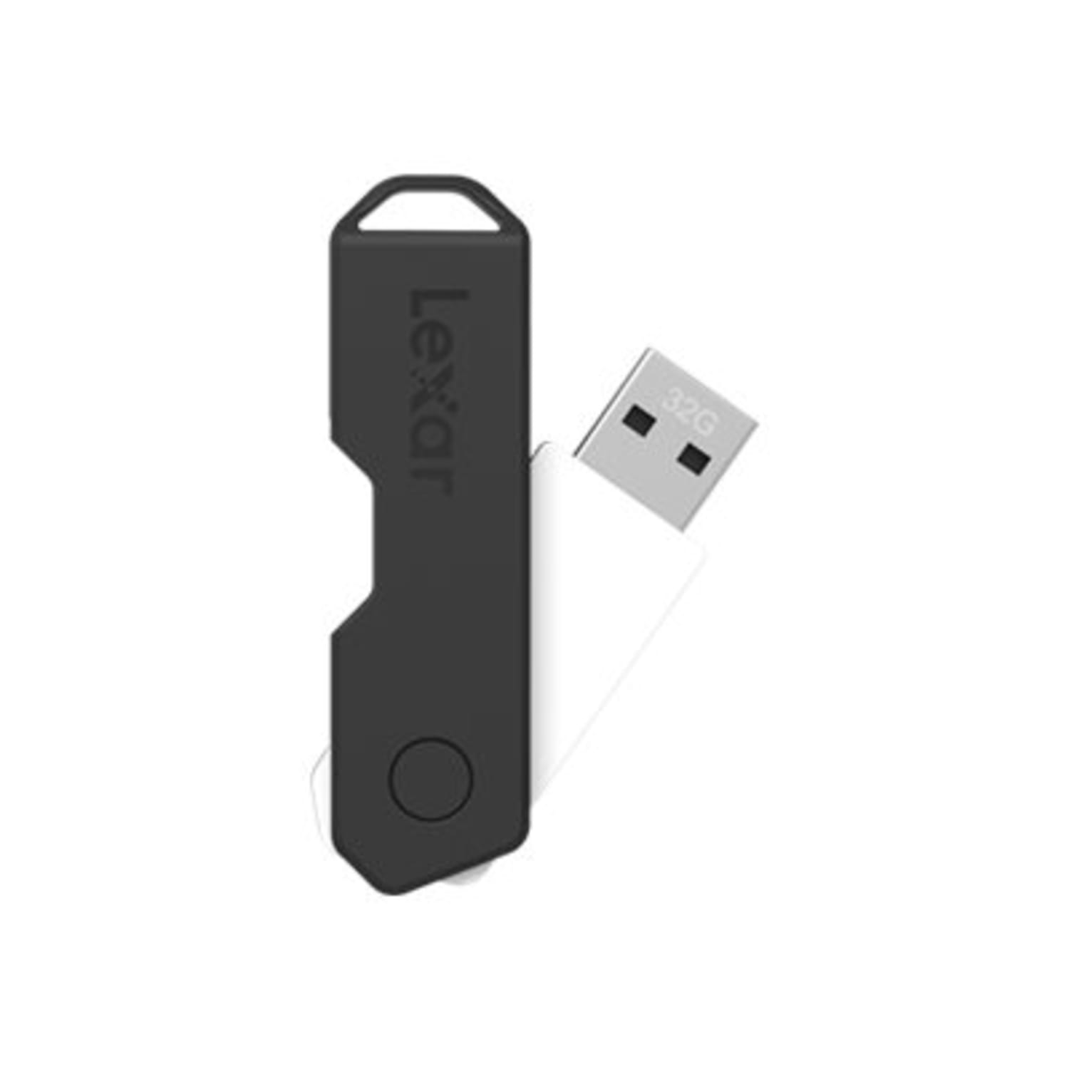 Lexar JumpDrive TwistTurn2 USB 2.0 Flash Drive, 128GB, Black, LJDTT2-128ABNABK - Image 5