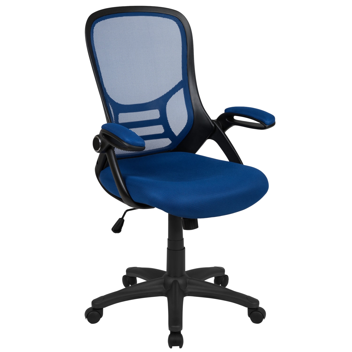Flash Furniture Porter Ergonomic Mesh High Back Office Chair Blue PopularChairscom