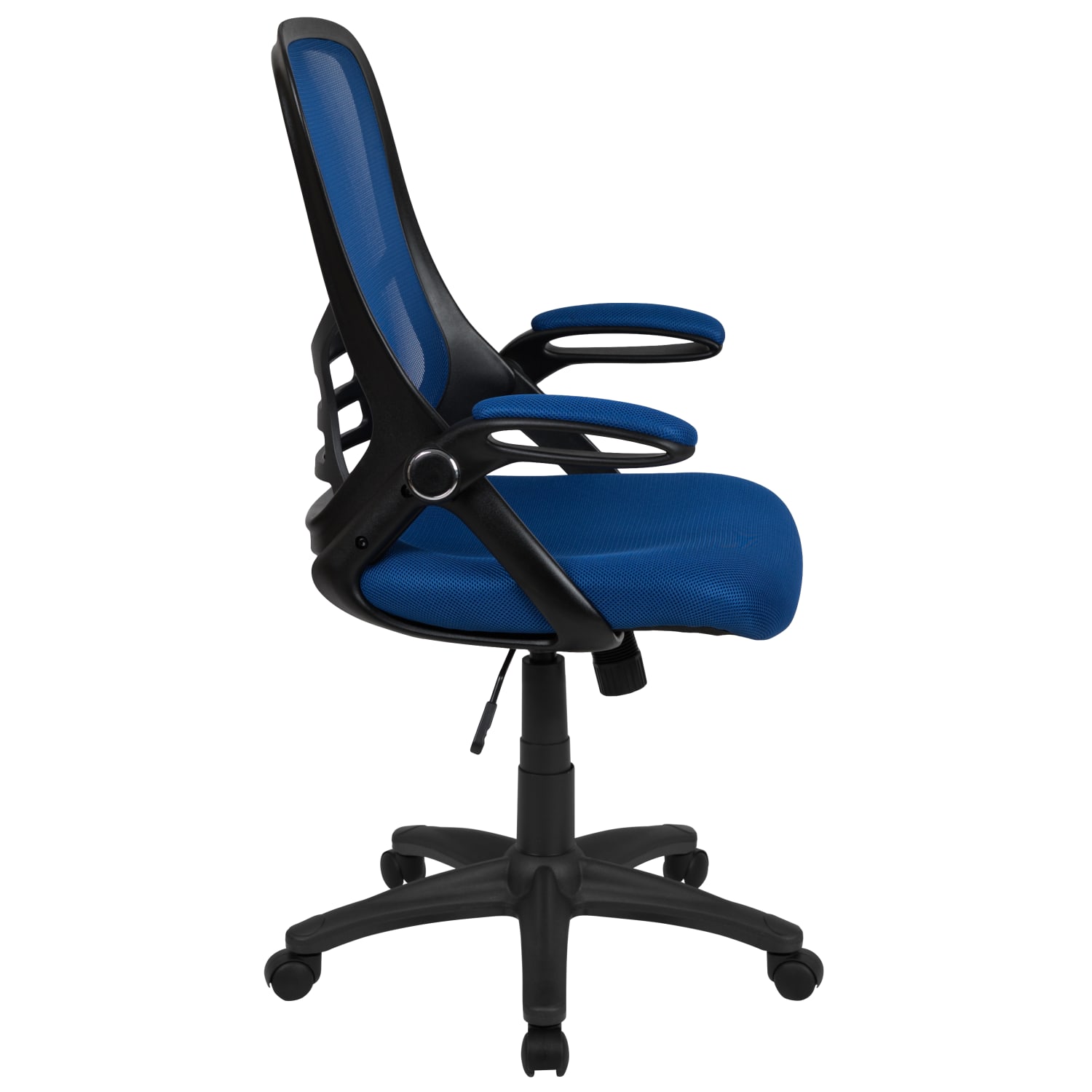Flash Furniture Porter Ergonomic Mesh HighBack Office Chair Blue PopularChairscom Flash Furniture Porter Ergonomic Mesh High Back Office Chair Blue PopularChairscom