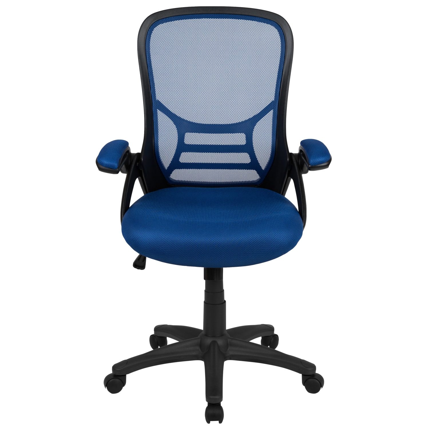 Flash Furniture Porter Ergonomic Mesh HighBack Office Chair Blue PopularChairscom Flash Furniture Porter Ergonomic Mesh High Back Office Chair Blue PopularChairscom