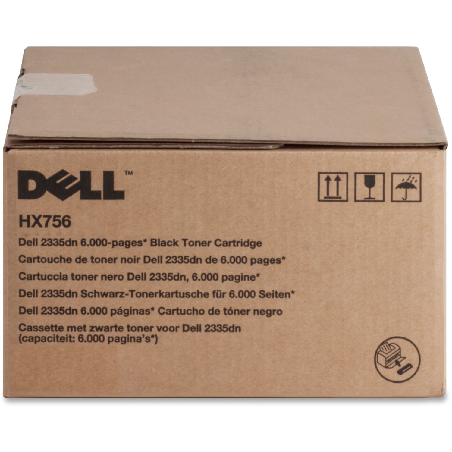 Dell HX756 Black High Yield Toner Cartridge - Image 3