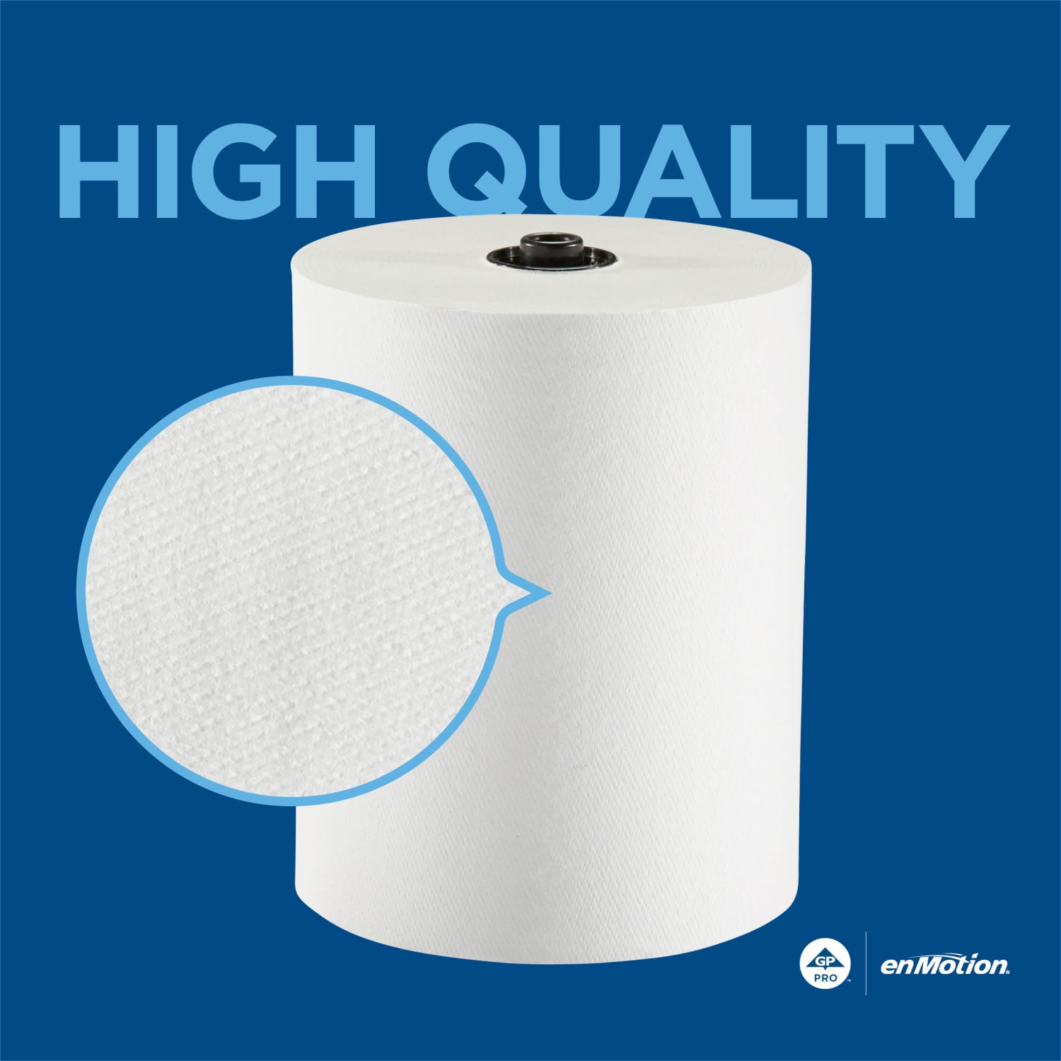 enMotion Flex by GP PRO, 1-Ply, 8.2in x 550ft, White, 6 Rolls per Case - Image 6