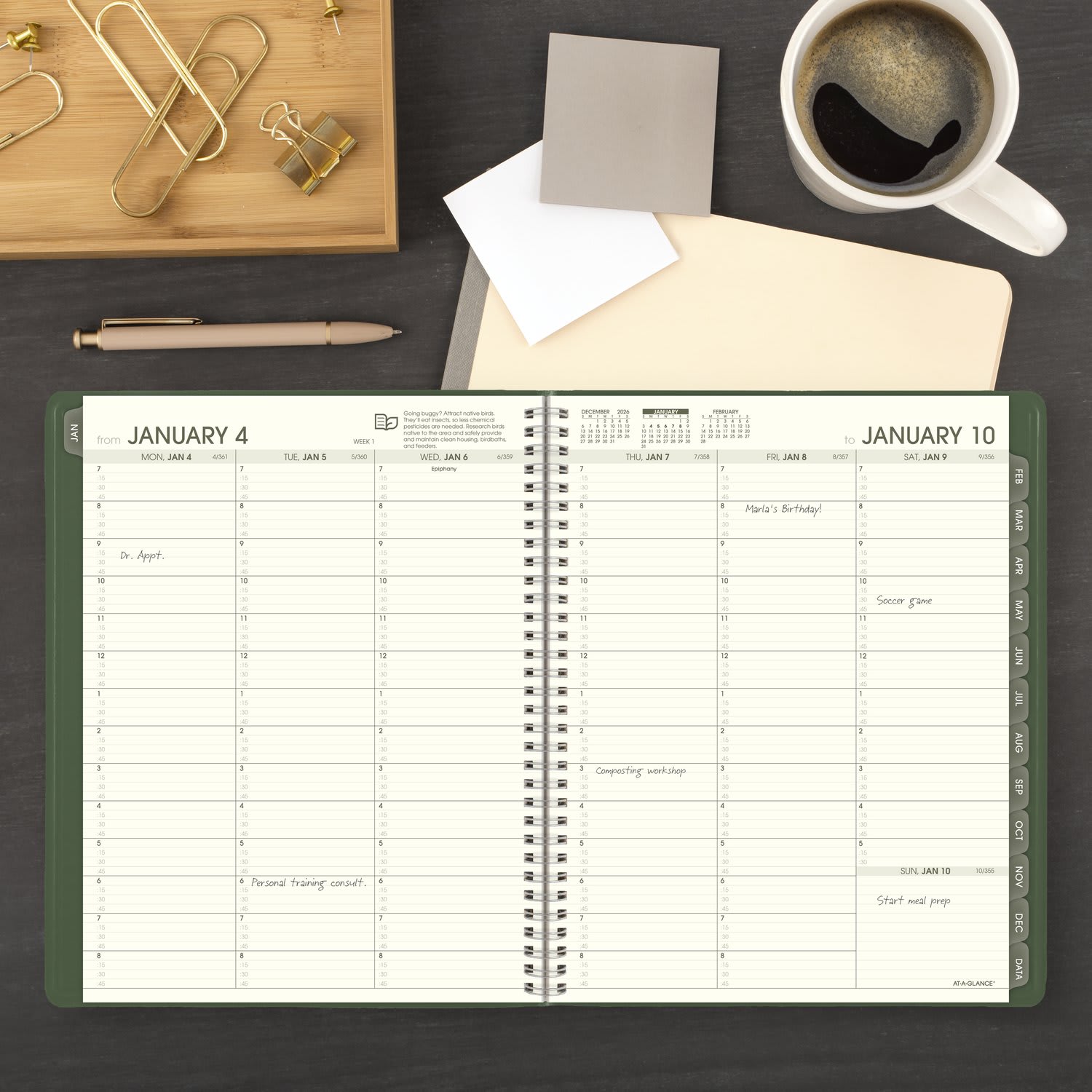 AT-A-GLANCE Recycled Weekly Monthly Appointment Books, 70950G6027 - Image 3