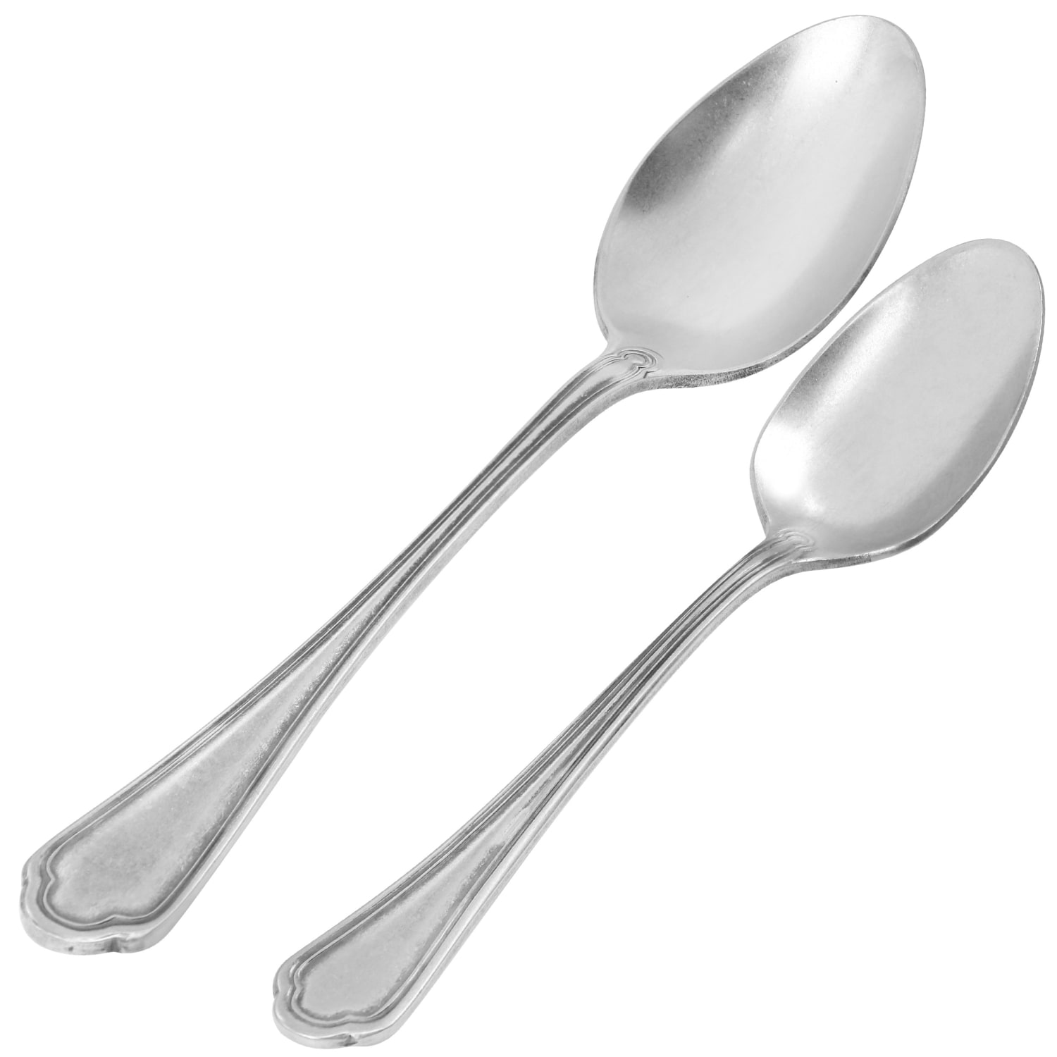 Martha Stewart Laurentide Vintage 20-Piece Stainless Steel Flatware Set, Silver - Image 6