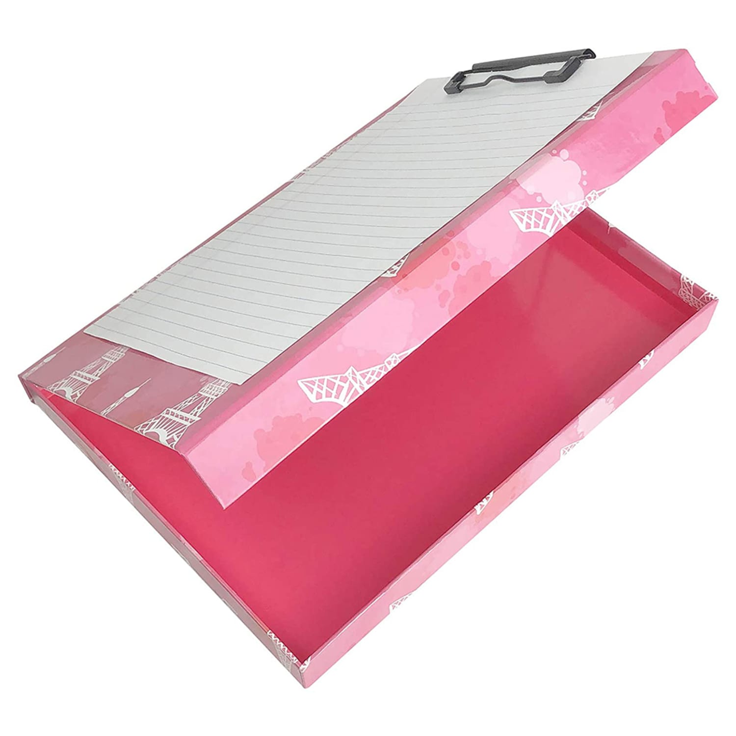 Snap-N-Store Storage Clipboard, 1-3/4in x 12-5/8in, Paris Pink - Image 4