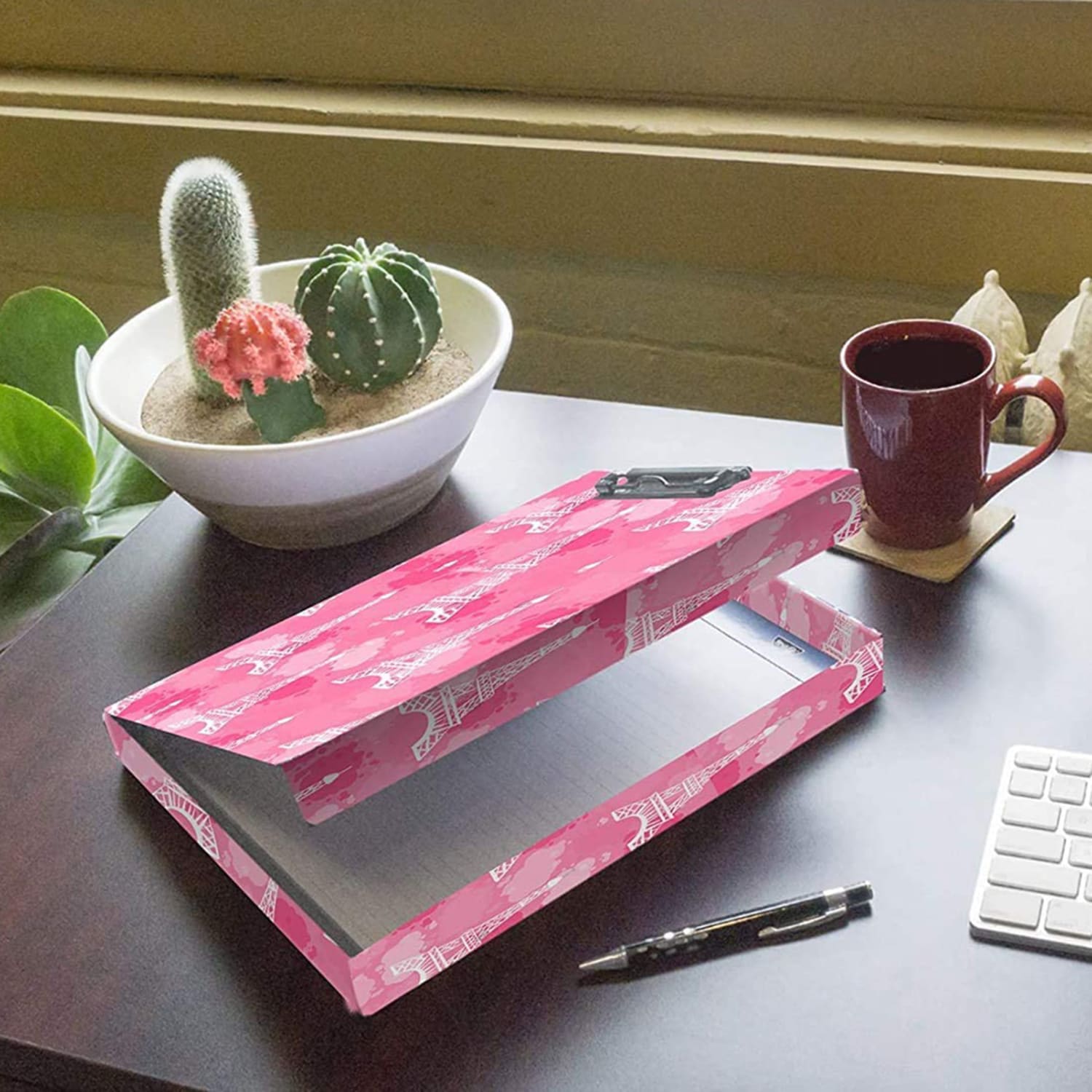 Snap-N-Store Storage Clipboard, 1-3/4in x 12-5/8in, Paris Pink - Image 5