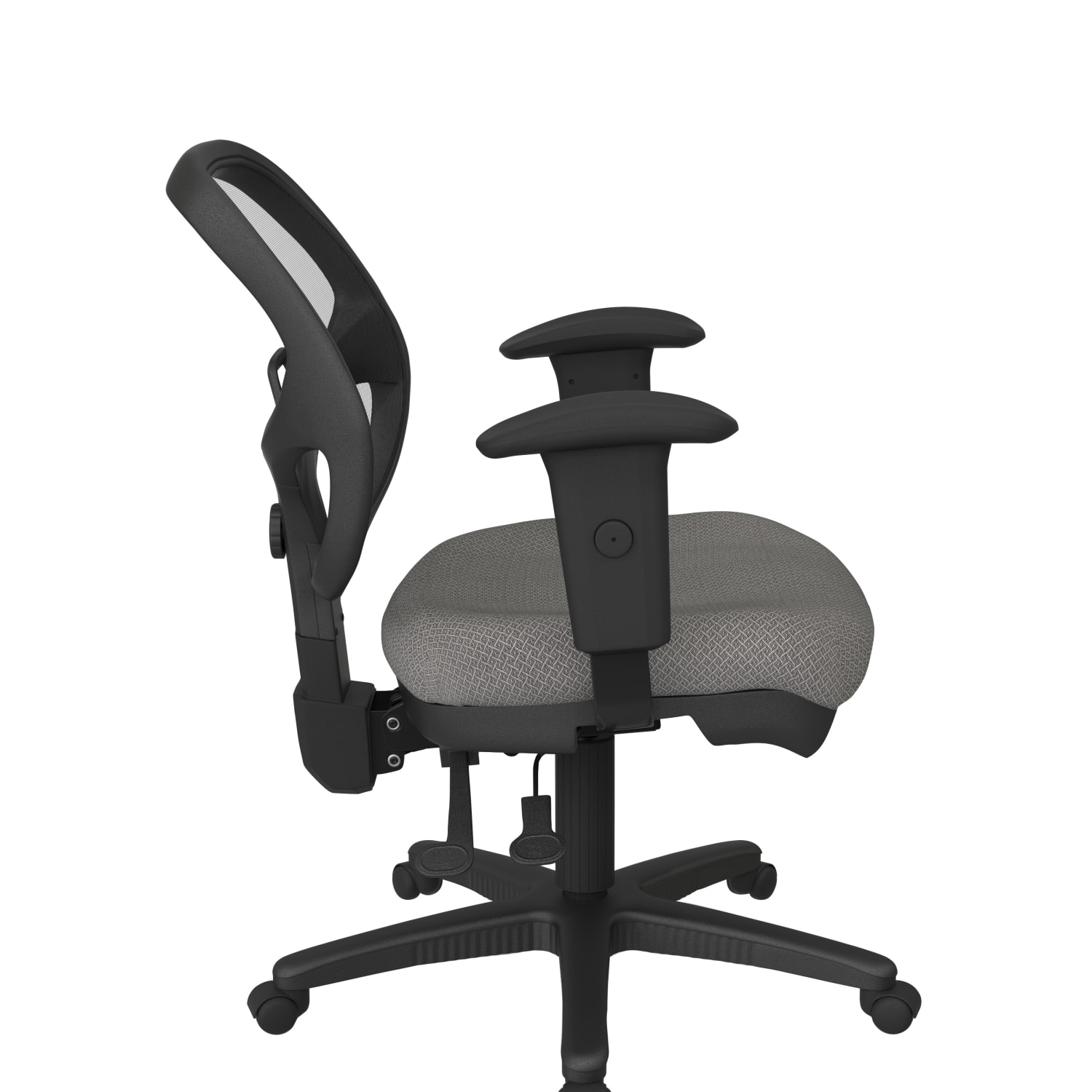 Office Star Ergonomic Mesh Task Chair With ProGrid Back, Flint - Image 3