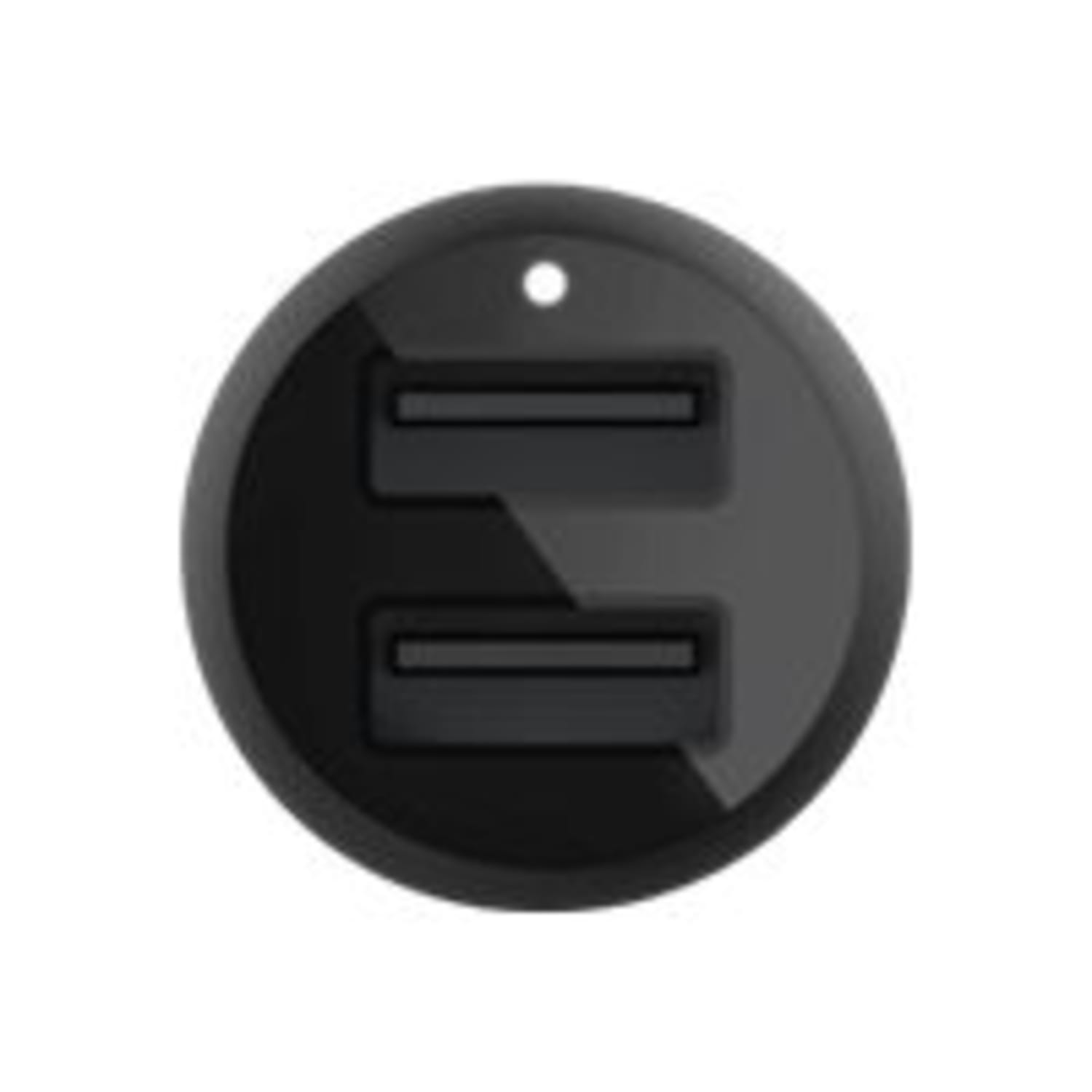 Belkin 24-Watt, Dual USB Car Charger, USB-A, Black - Image 3